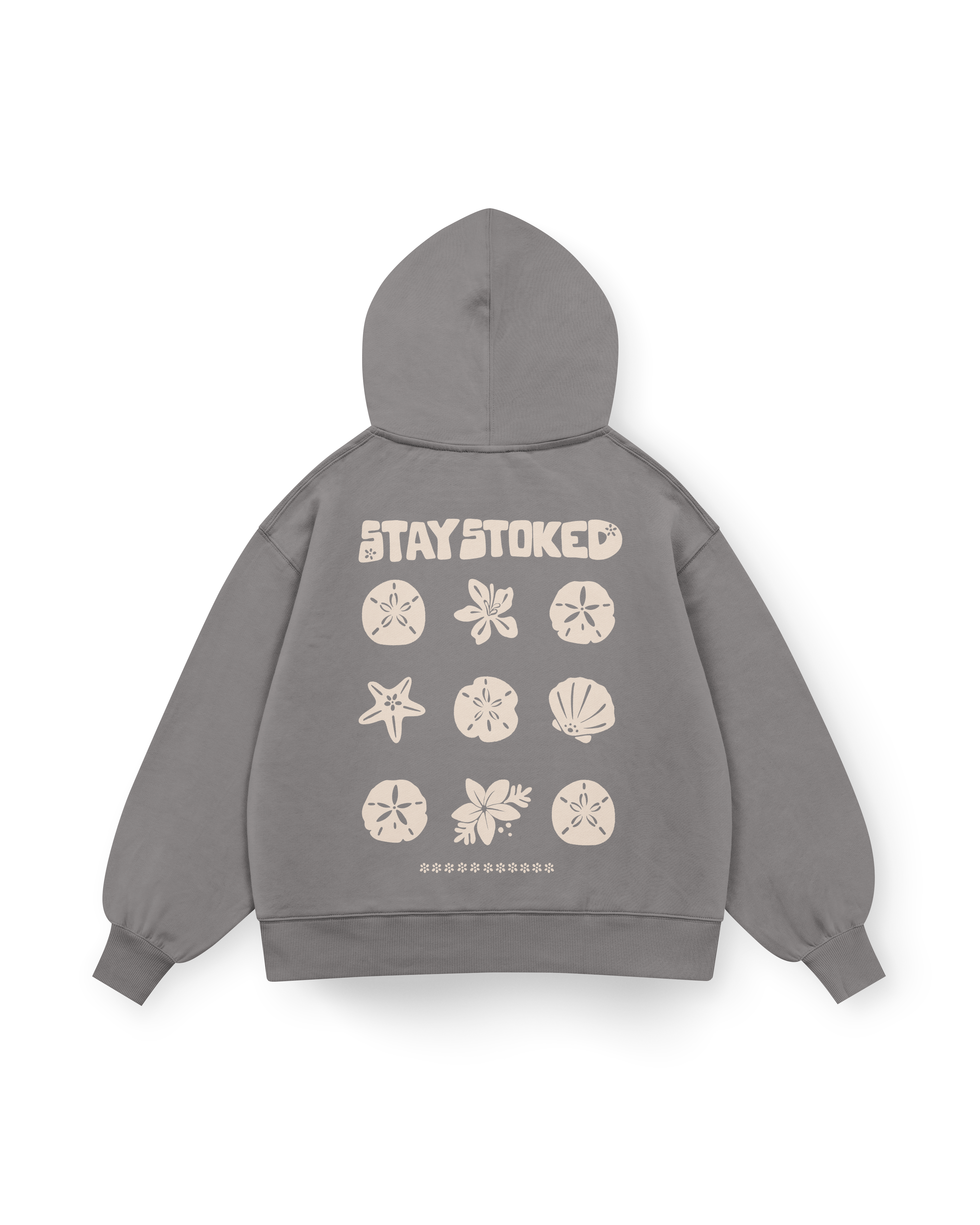 Stay Stoked 2 Hoodie Oversized