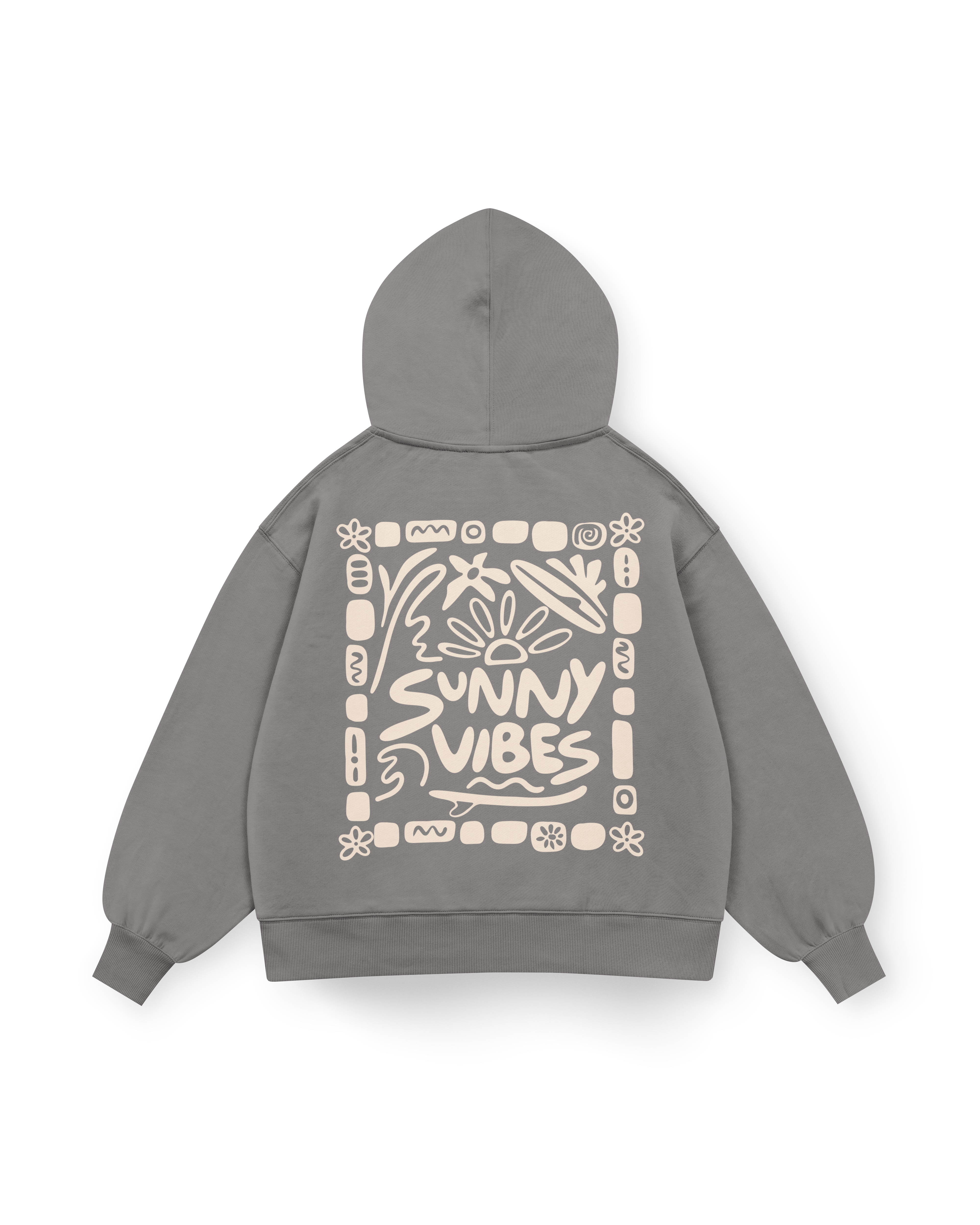 Sunny Vibes Hoodie Oversized