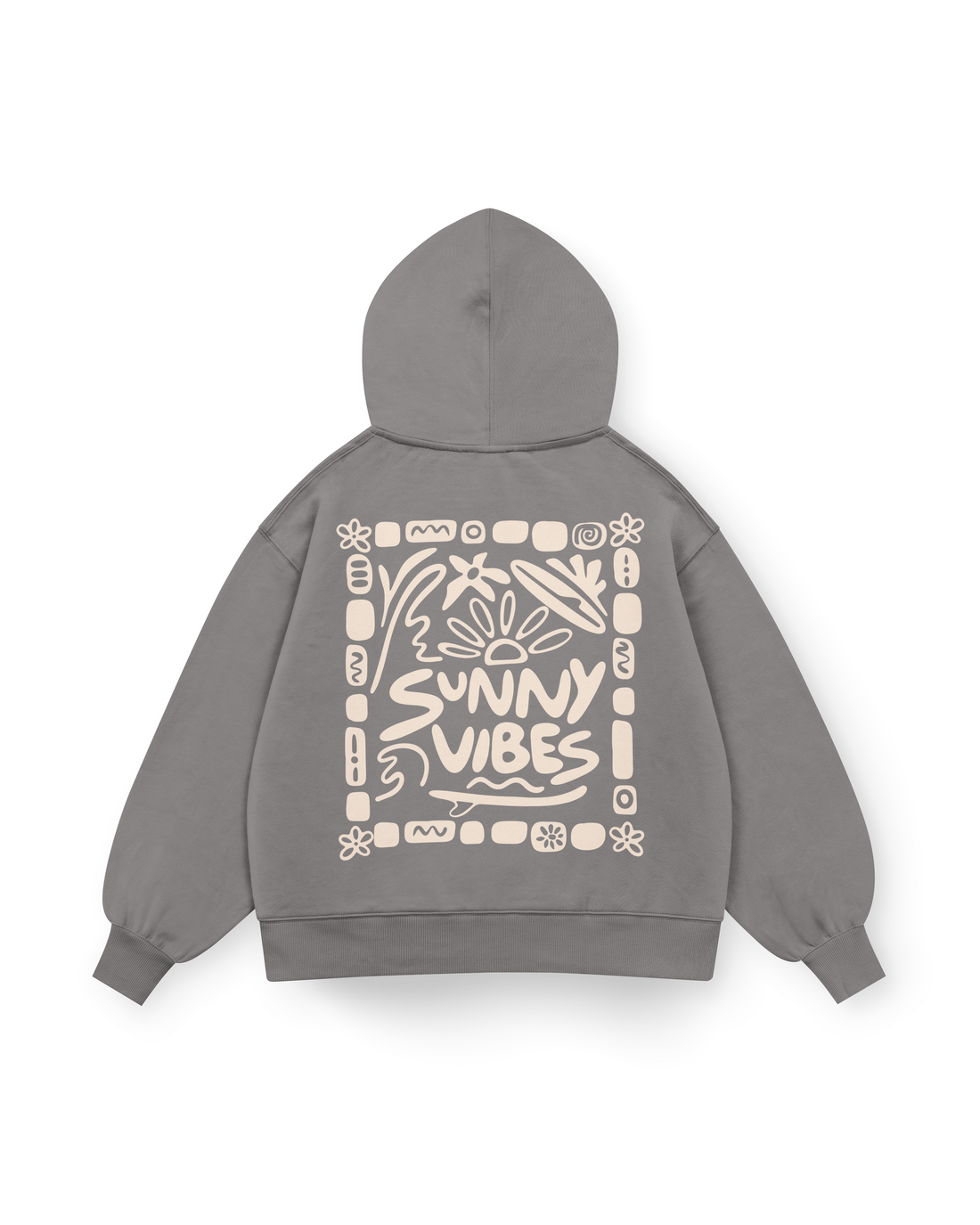 Sunny Vibes Hoodie Oversized