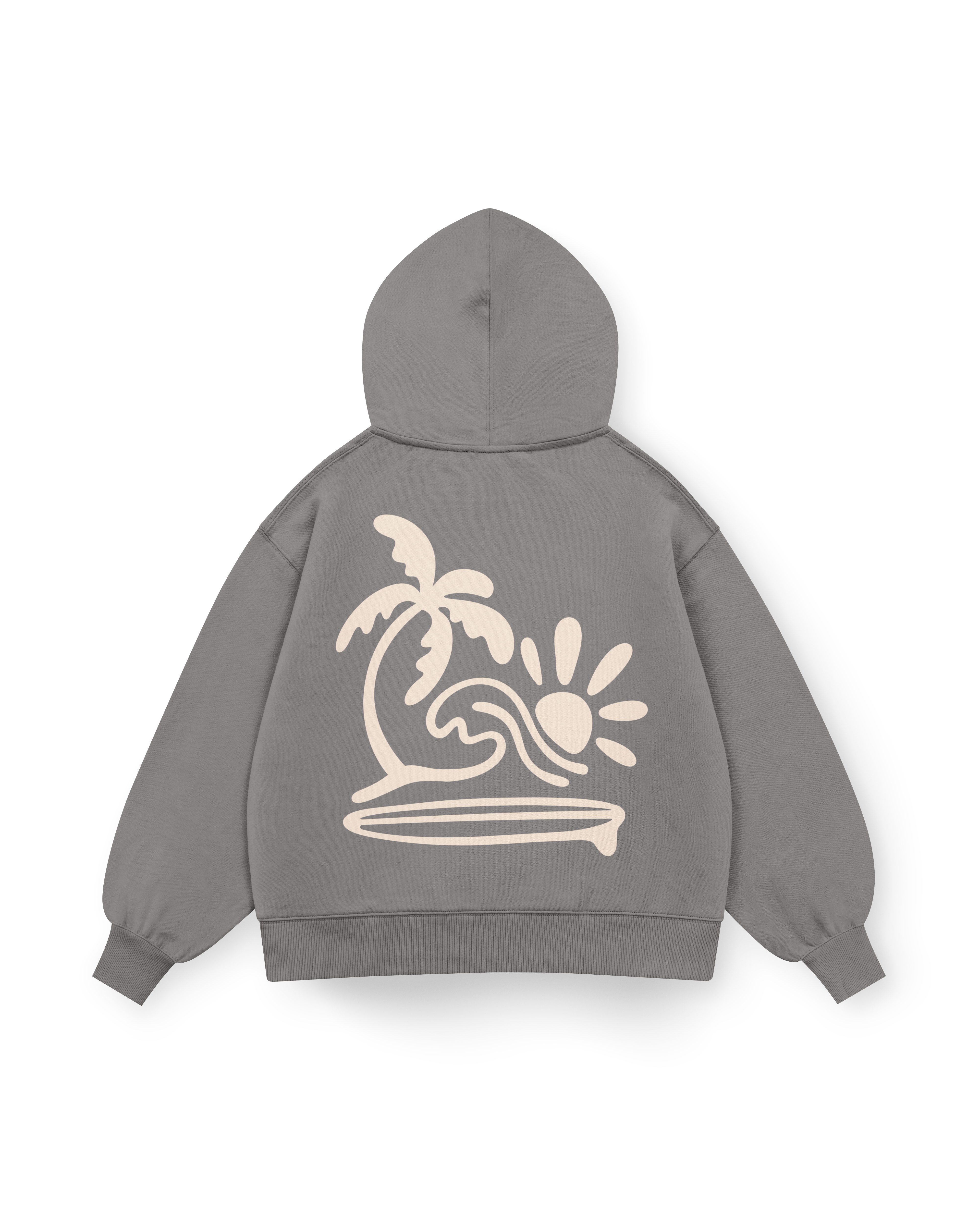Surf Beach Hoodie Oversized