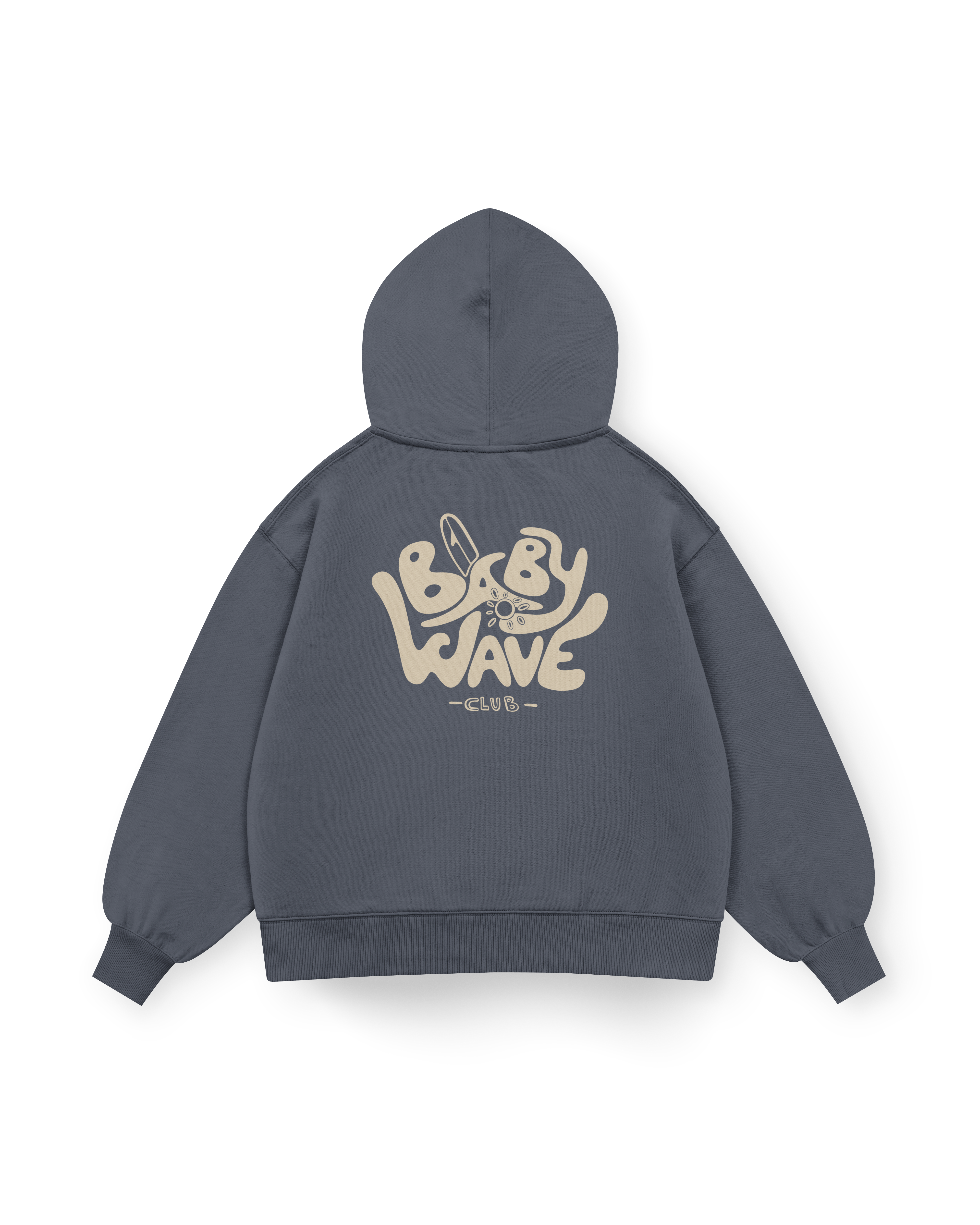 Baby Wave Club Hoodie Oversized