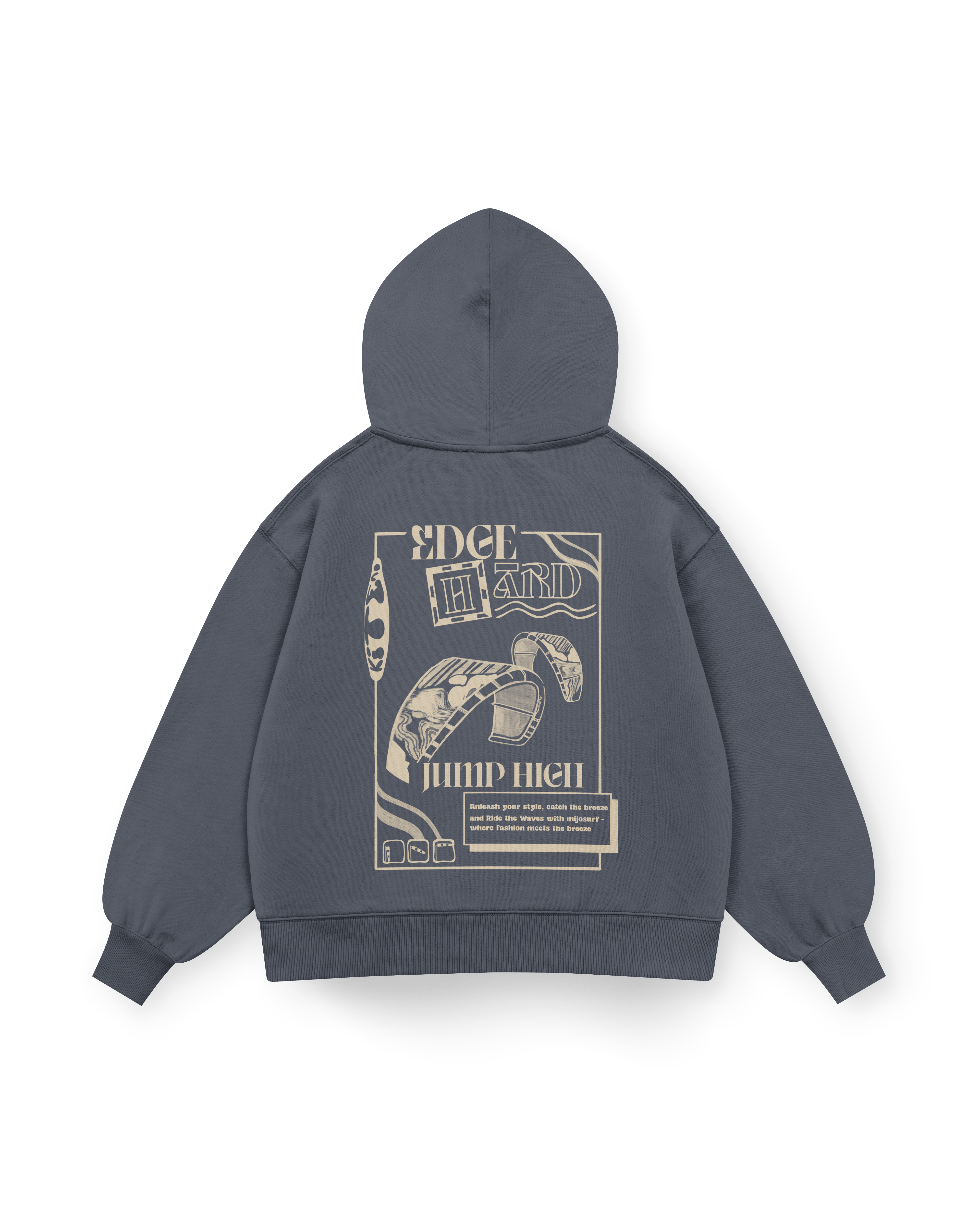 Jump High Hoodie Oversized