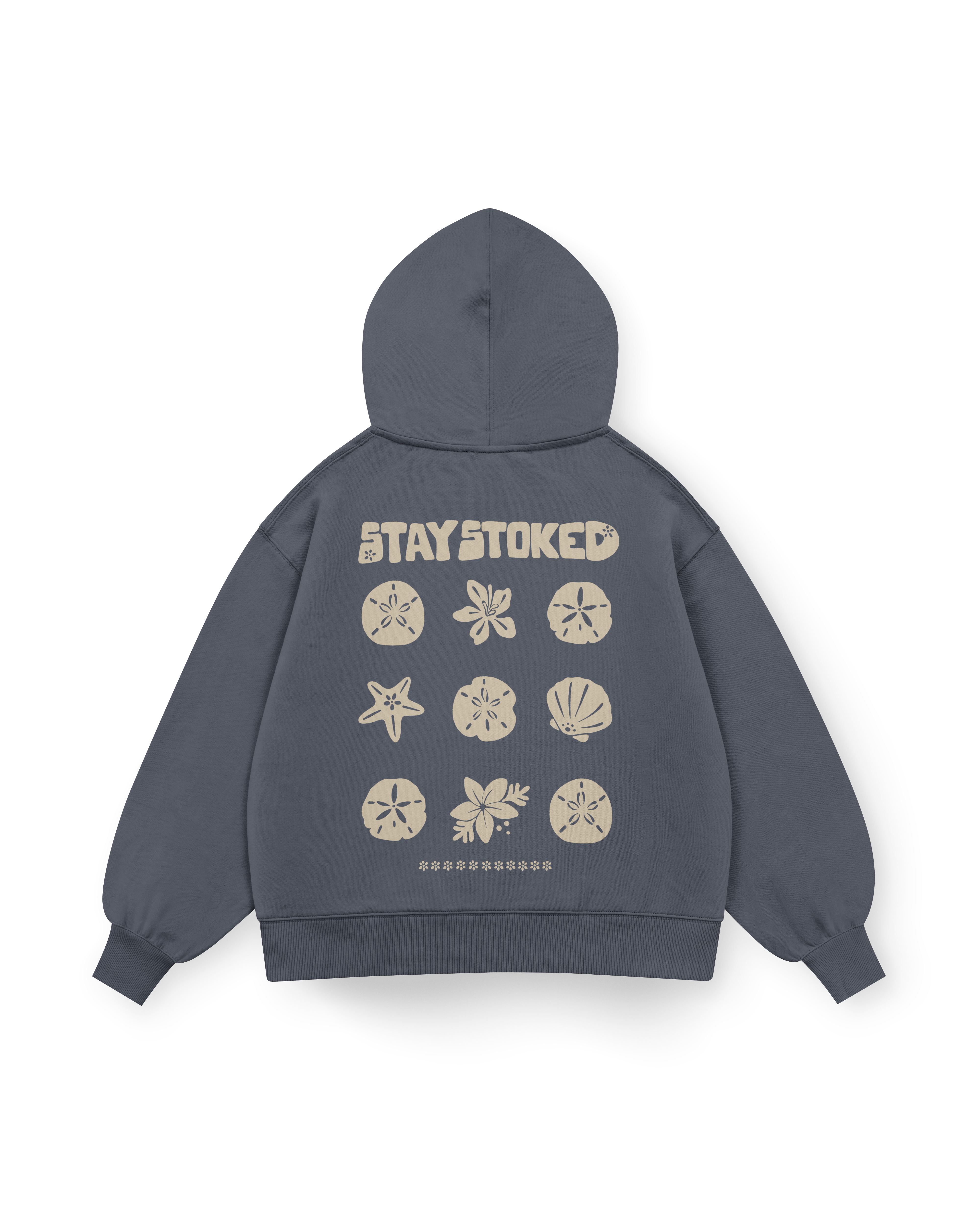 Stay Stoked 2 Hoodie Oversized