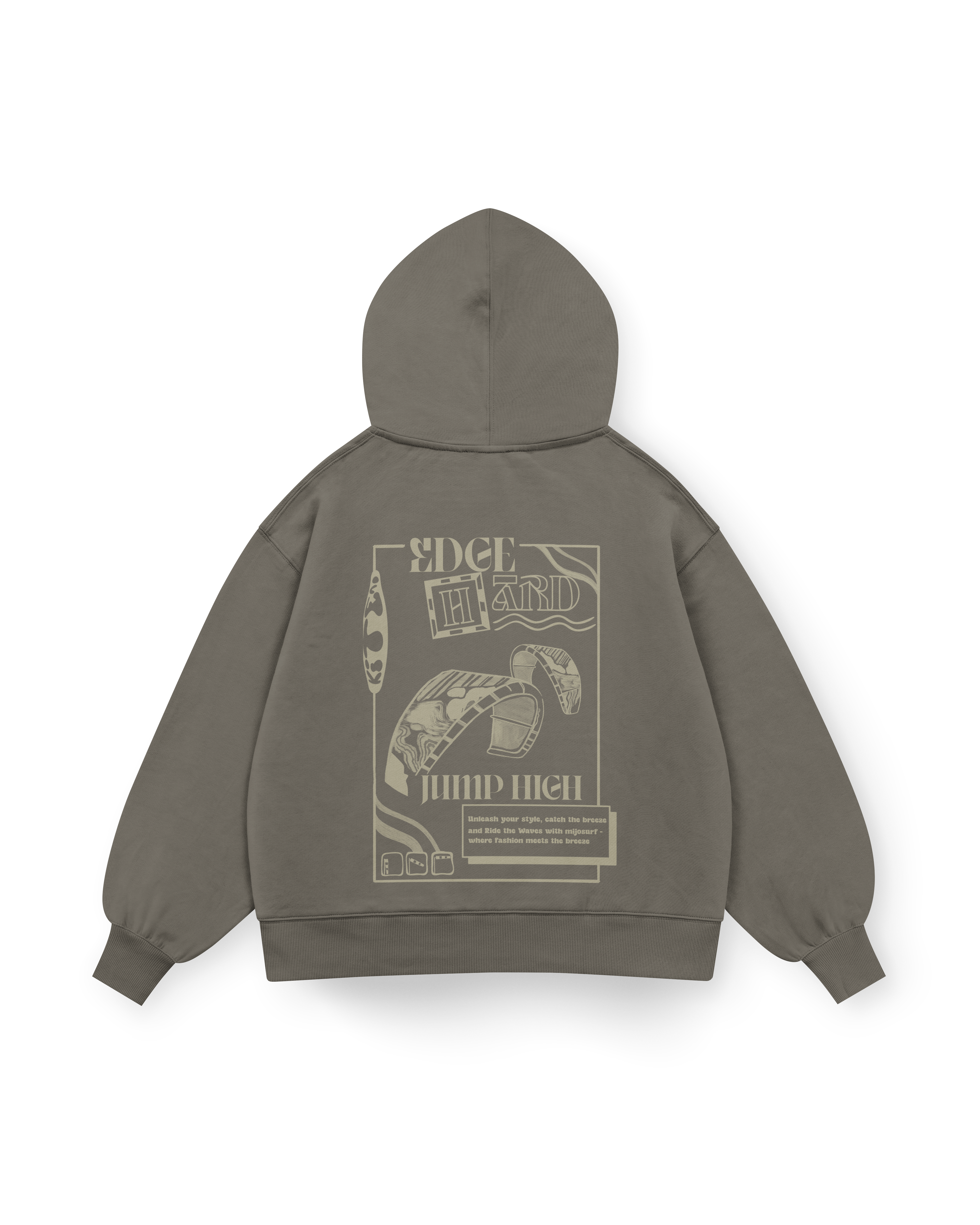 Jump High Hoodie Oversized