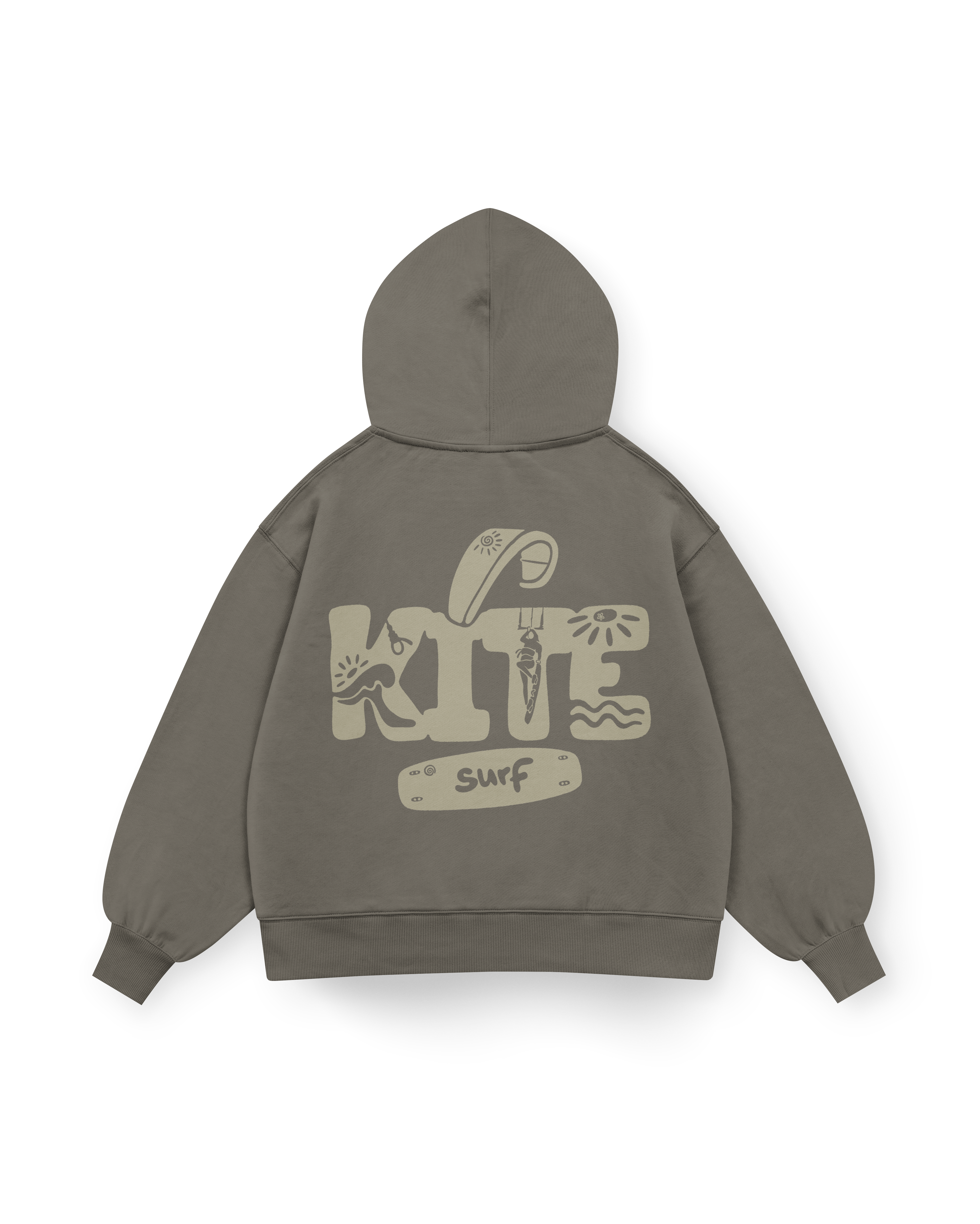 Kite Palm Hoodie Oversized
