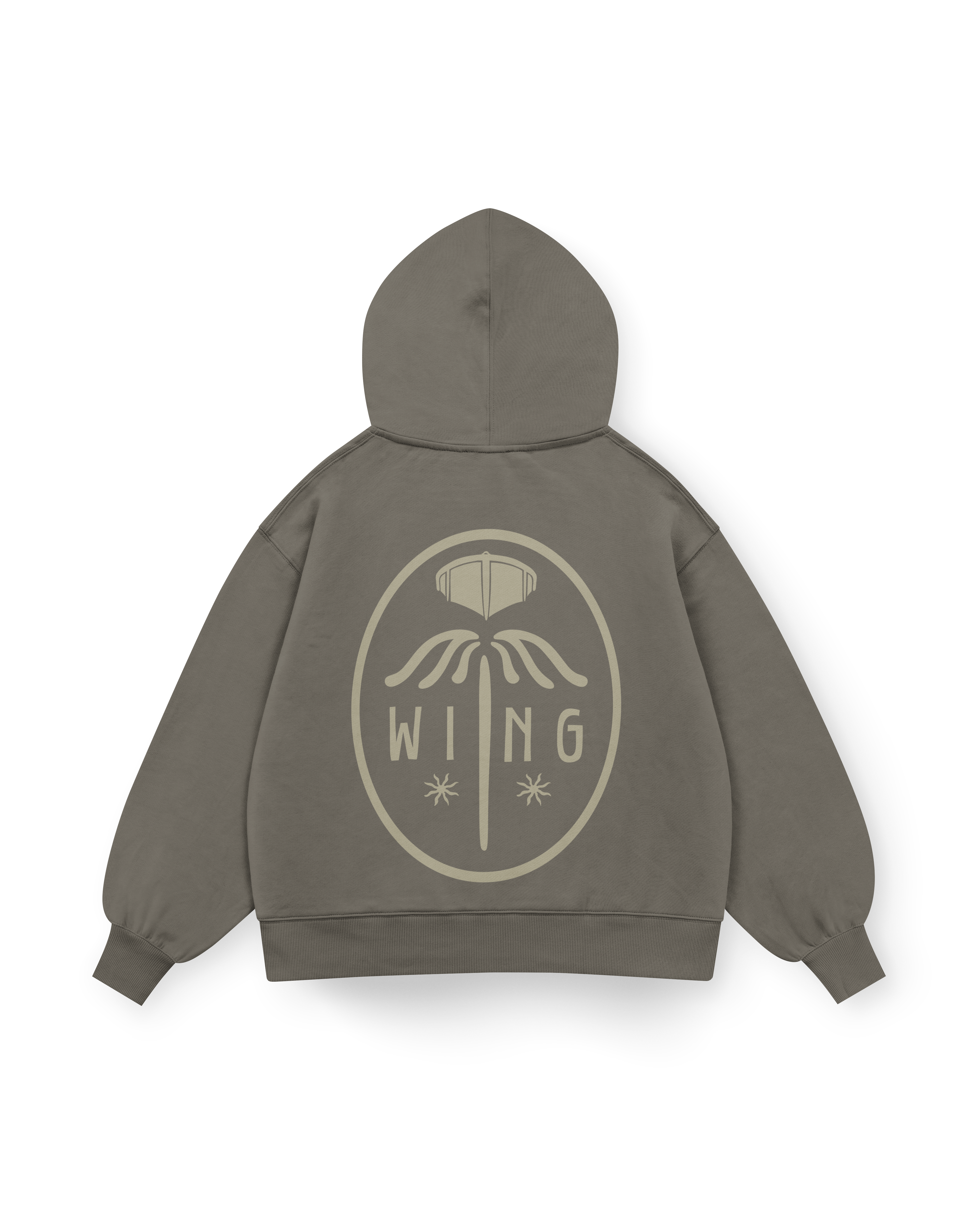 Oval Wing Hoodie Oversized