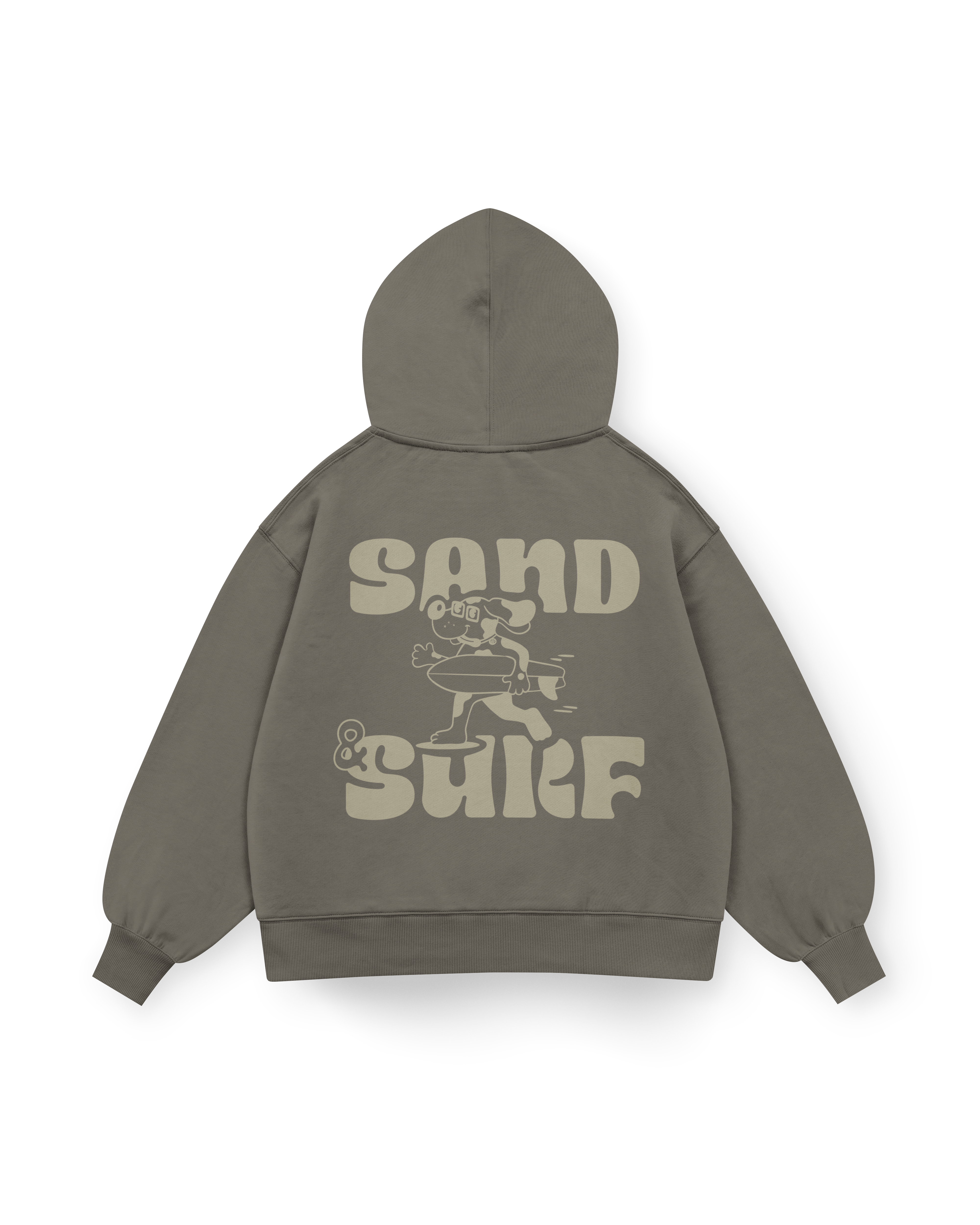 Sand And Surf Hoodie Oversized