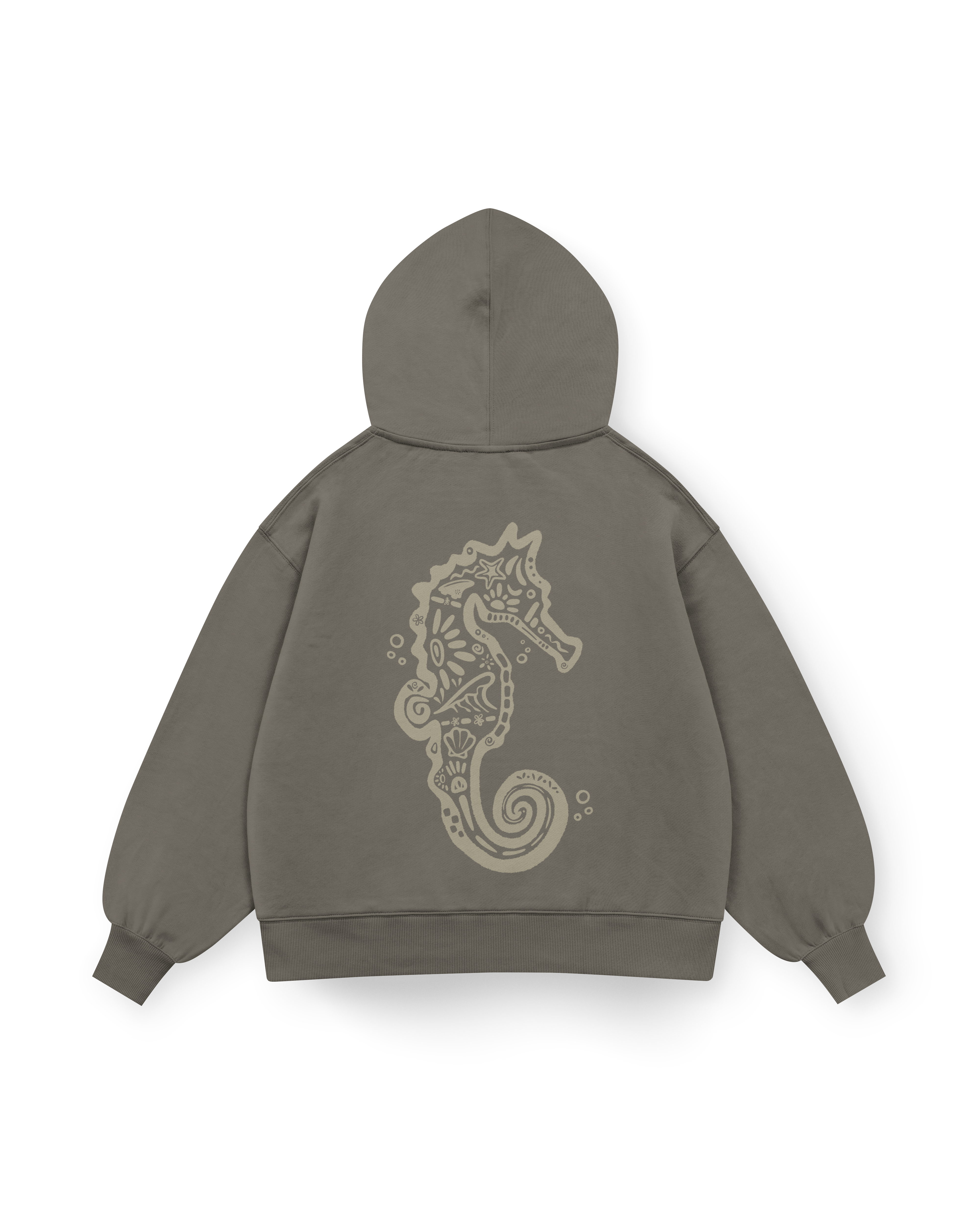 Seahorse Hoodie Oversized