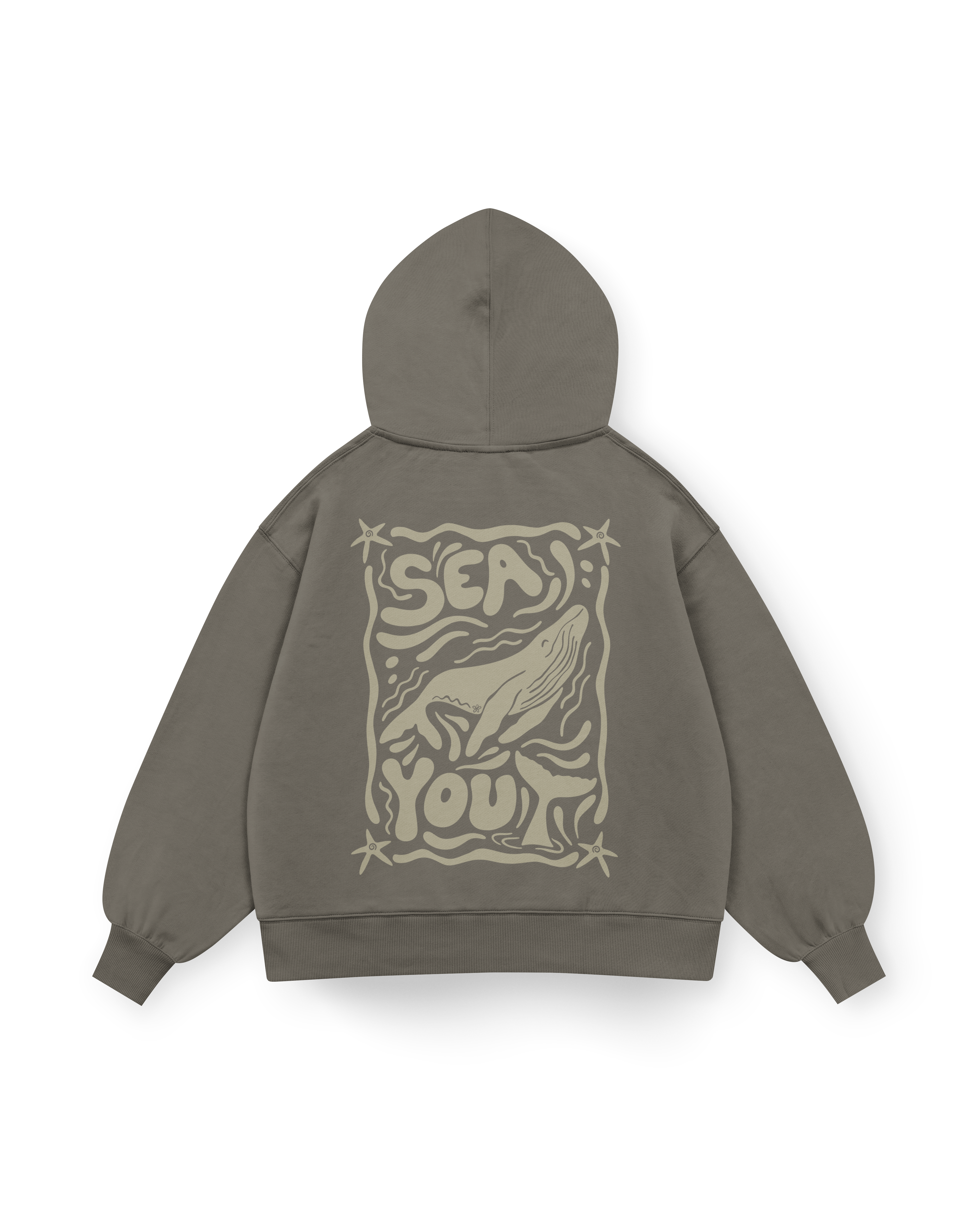 Sea You Hoodie Oversized