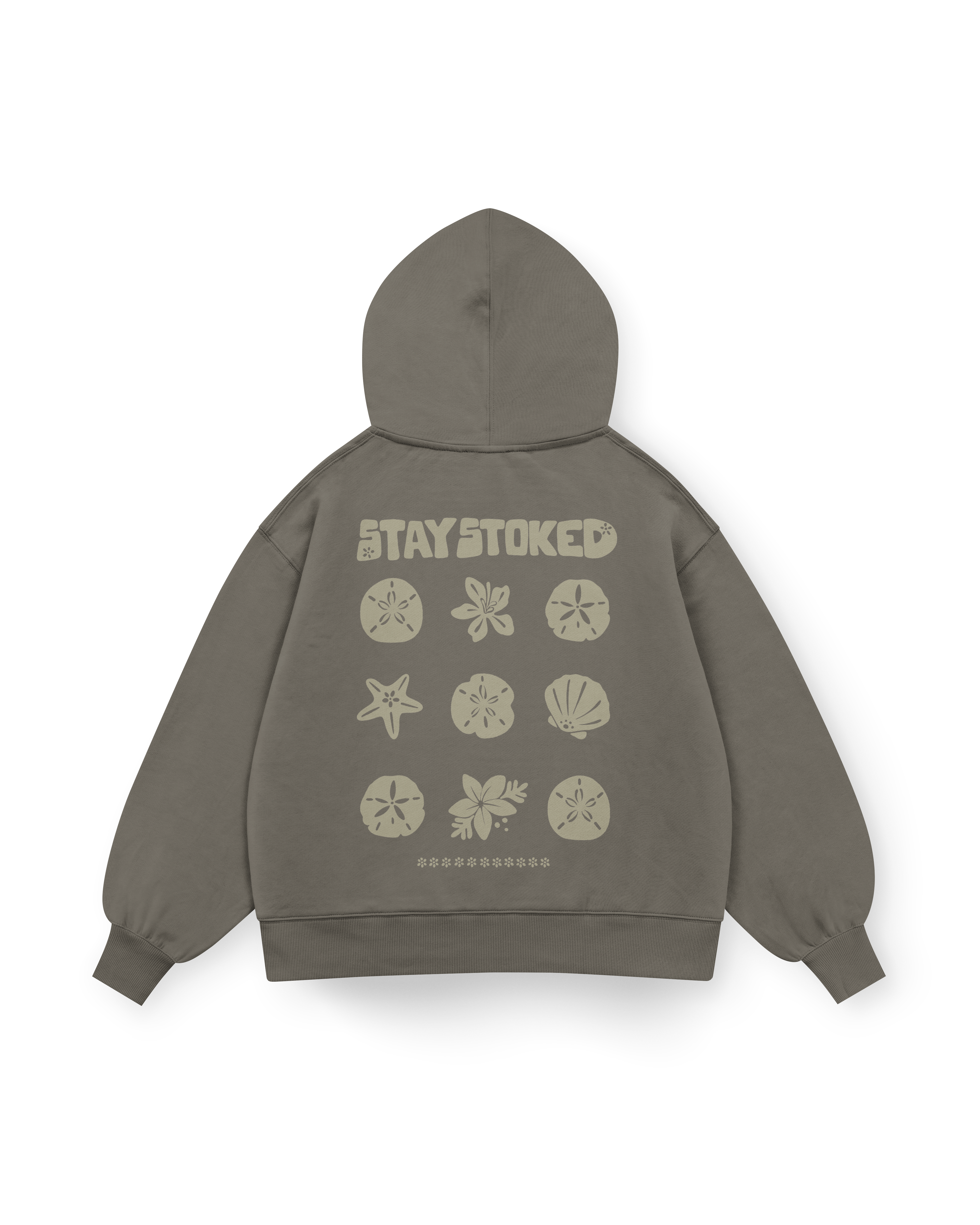Stay Stoked 2 Hoodie Oversized