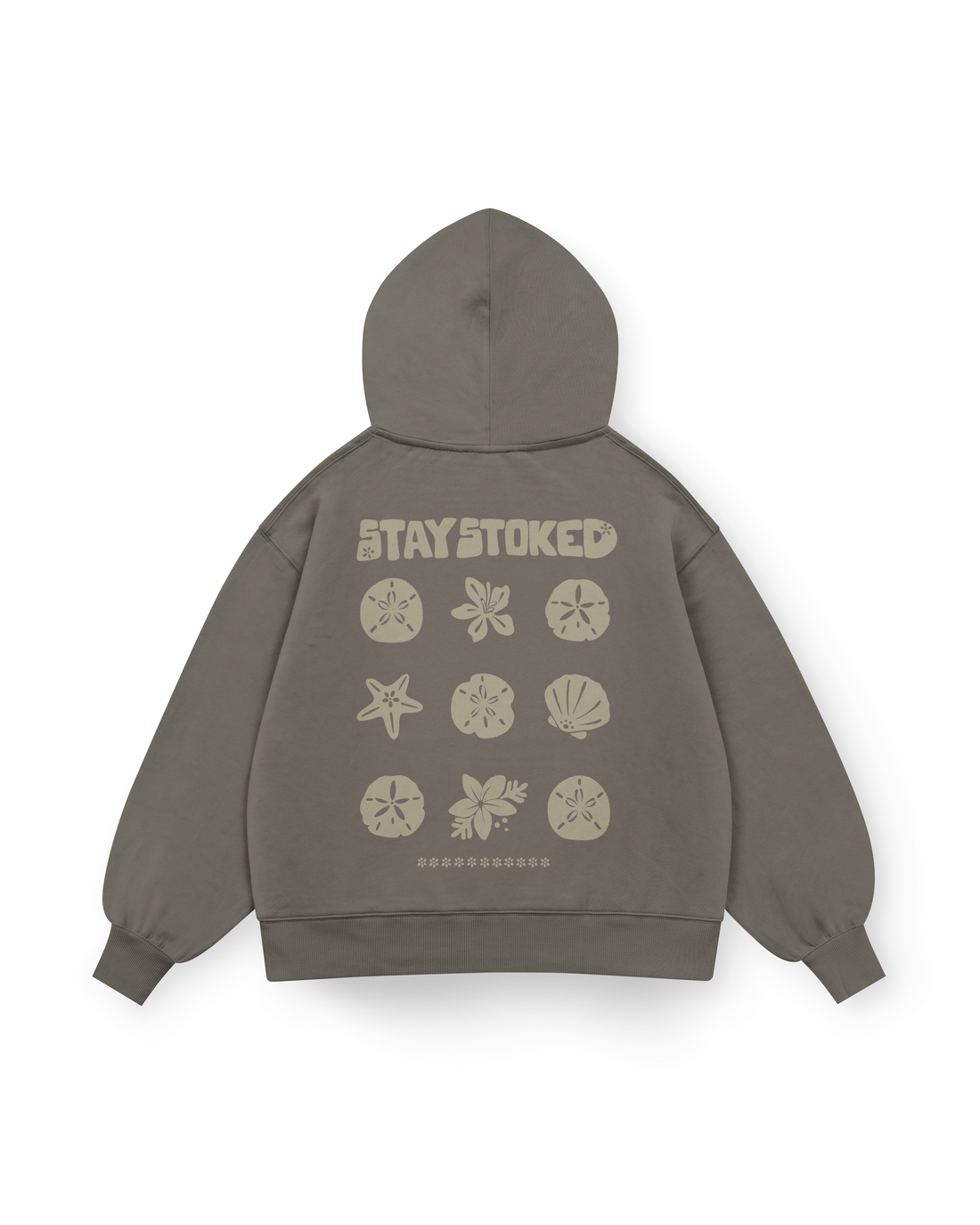 Stay Stoked 2 Hoodie Oversized