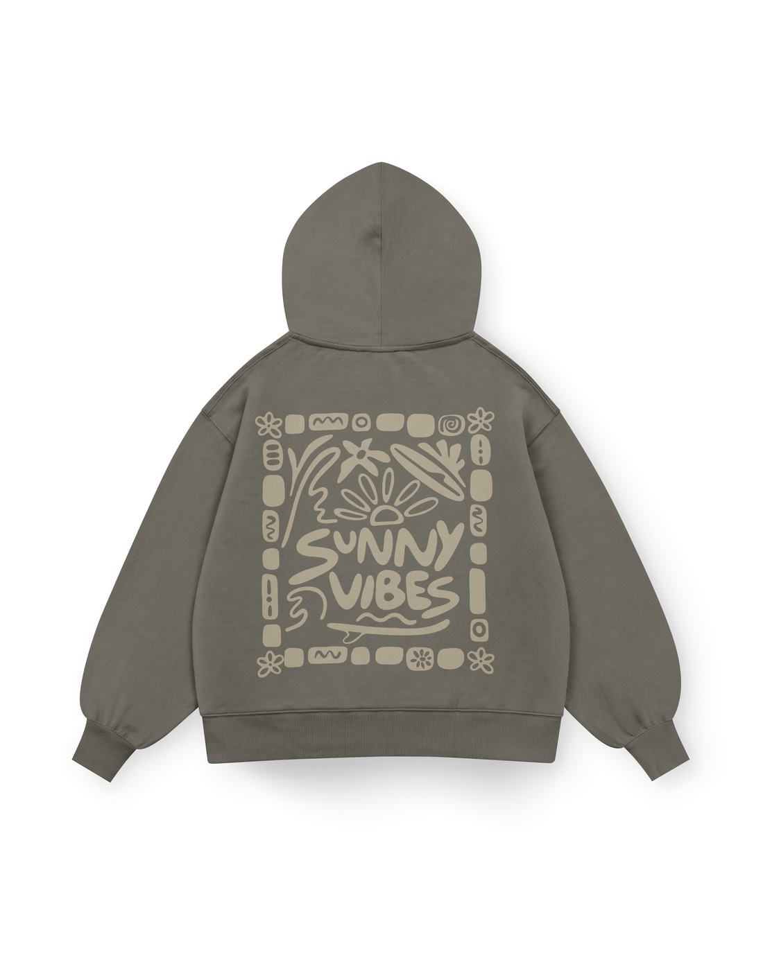 Sunny Vibes Hoodie Oversized