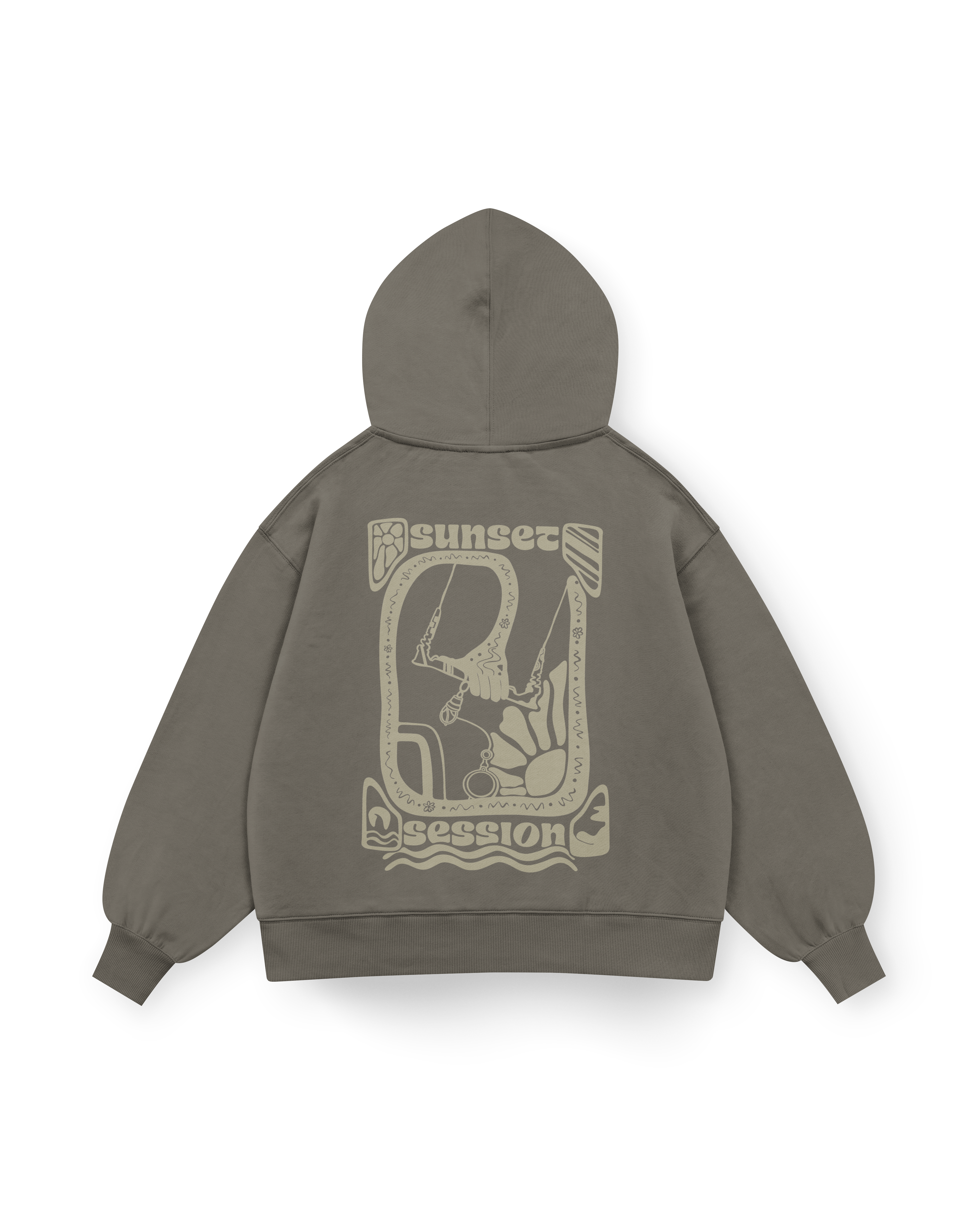 Sunset Session II Hoodie Oversized