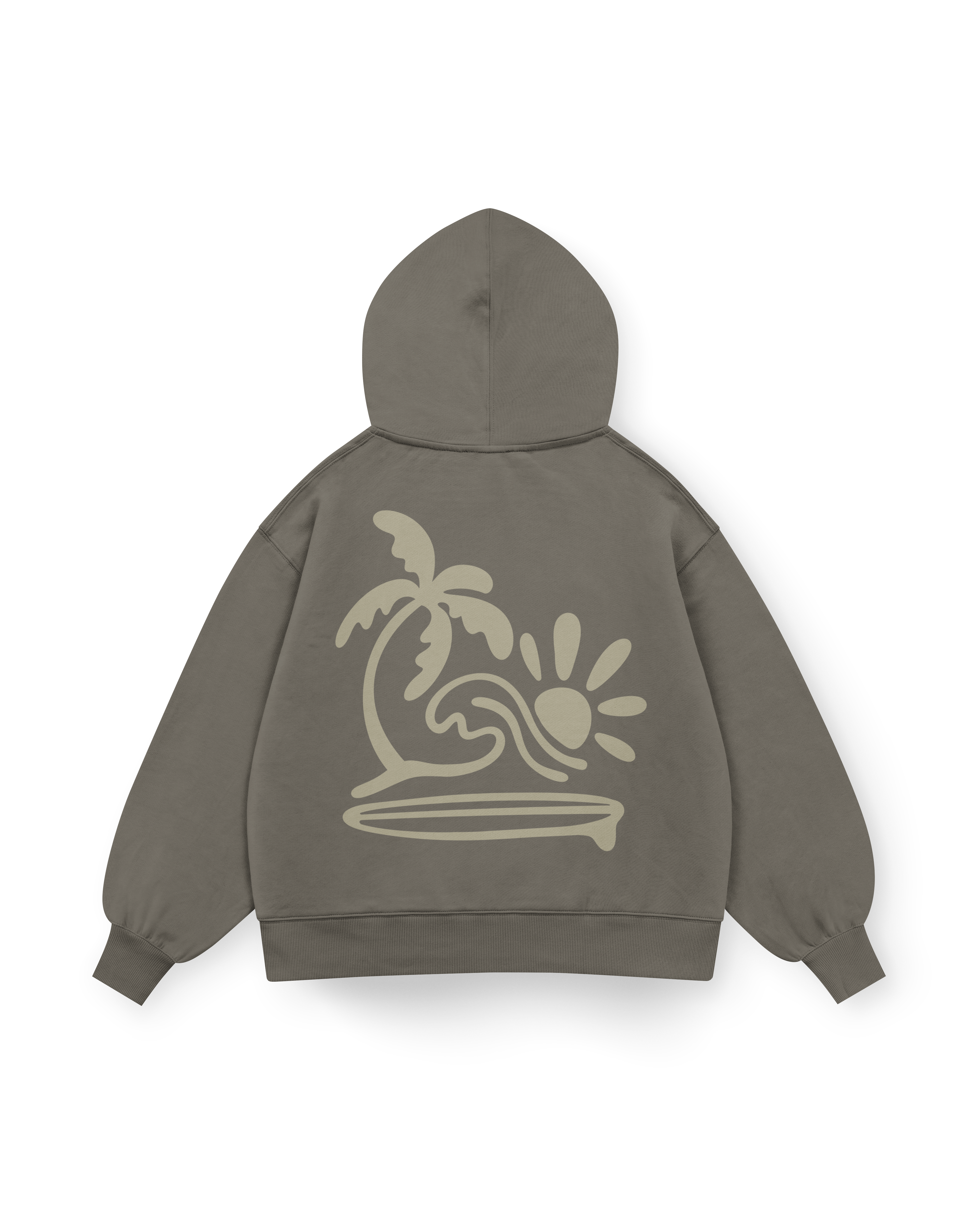 Surf Beach Hoodie Oversized