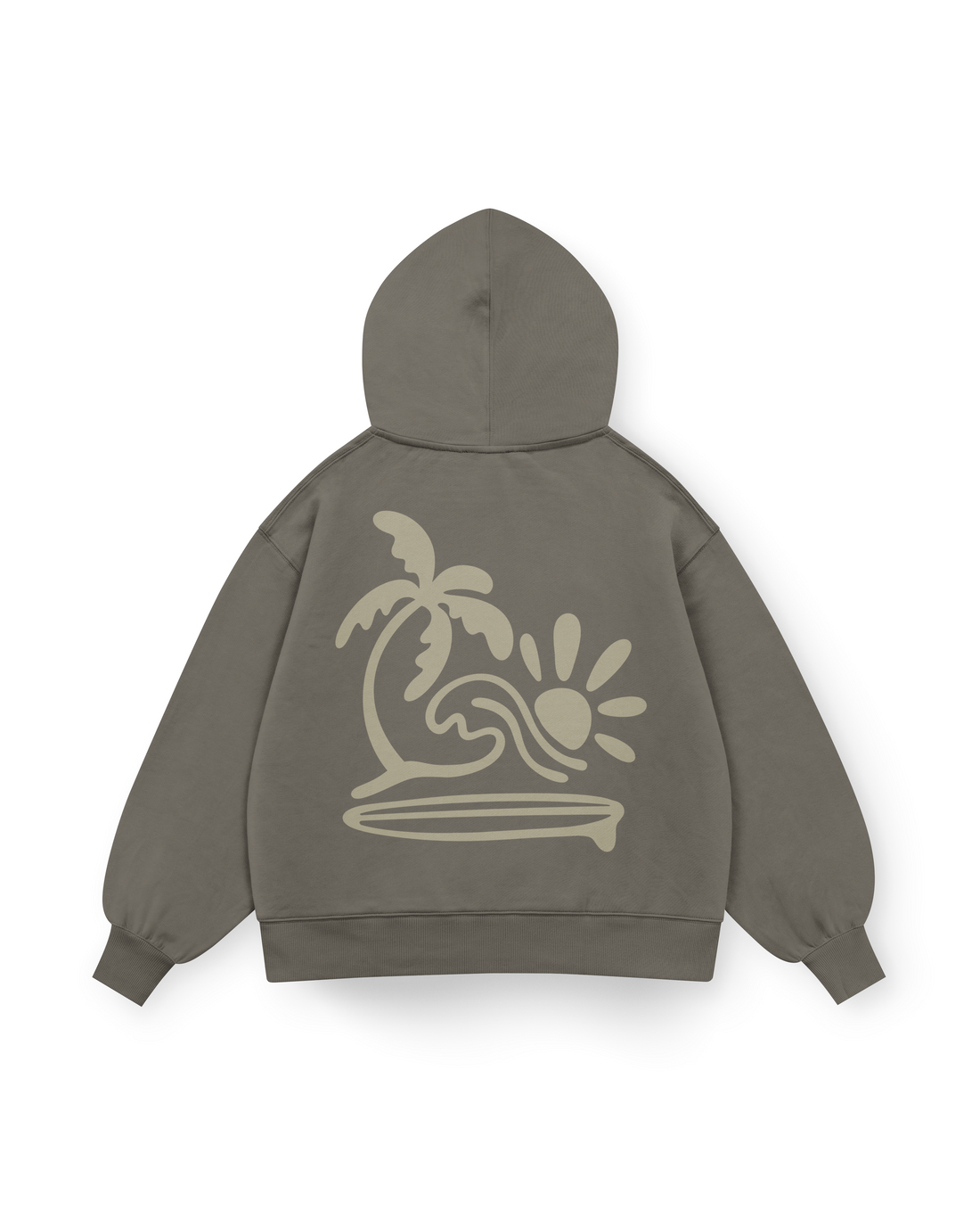 Surf Beach Hoodie Oversized