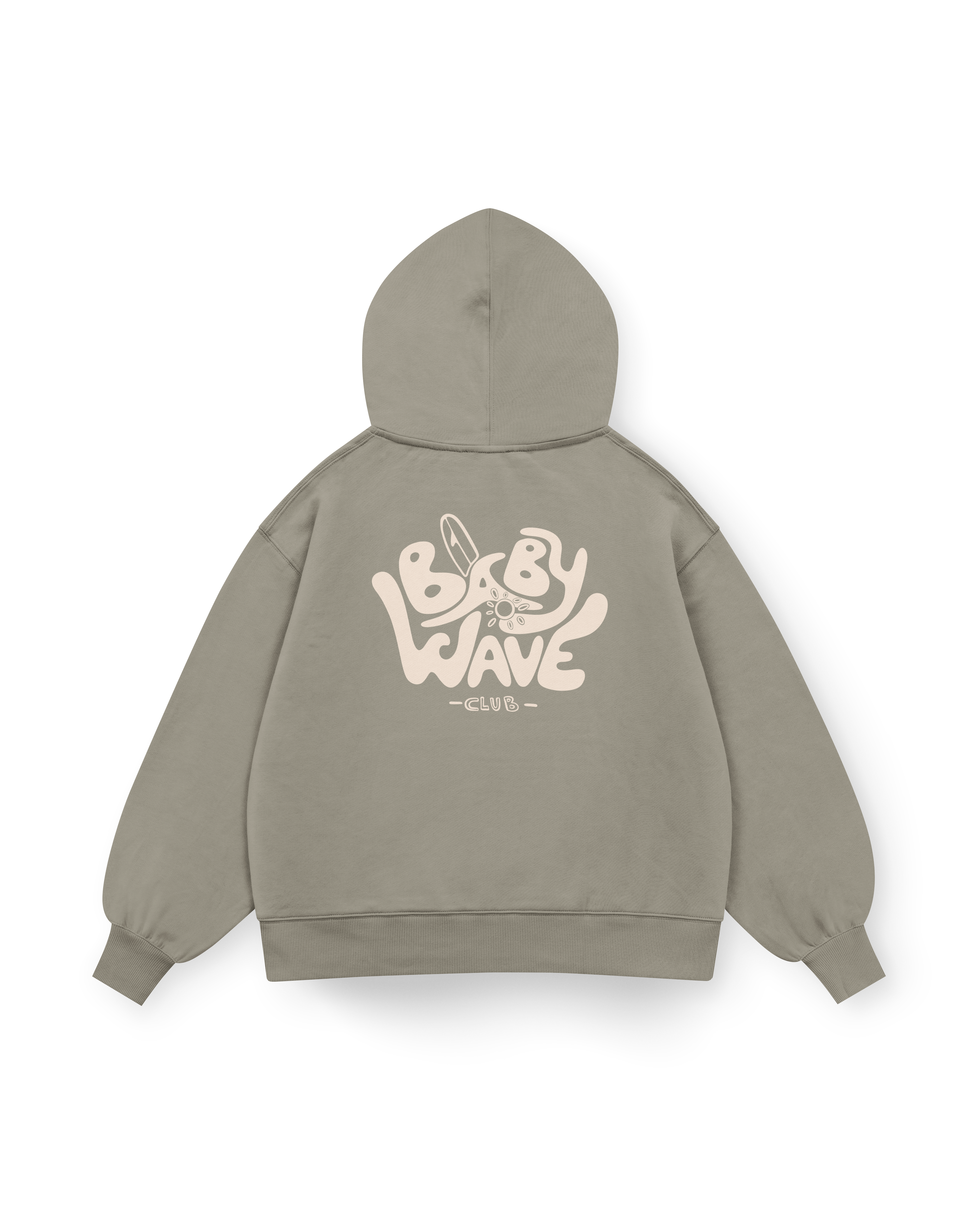 Baby Wave Club Hoodie Oversized