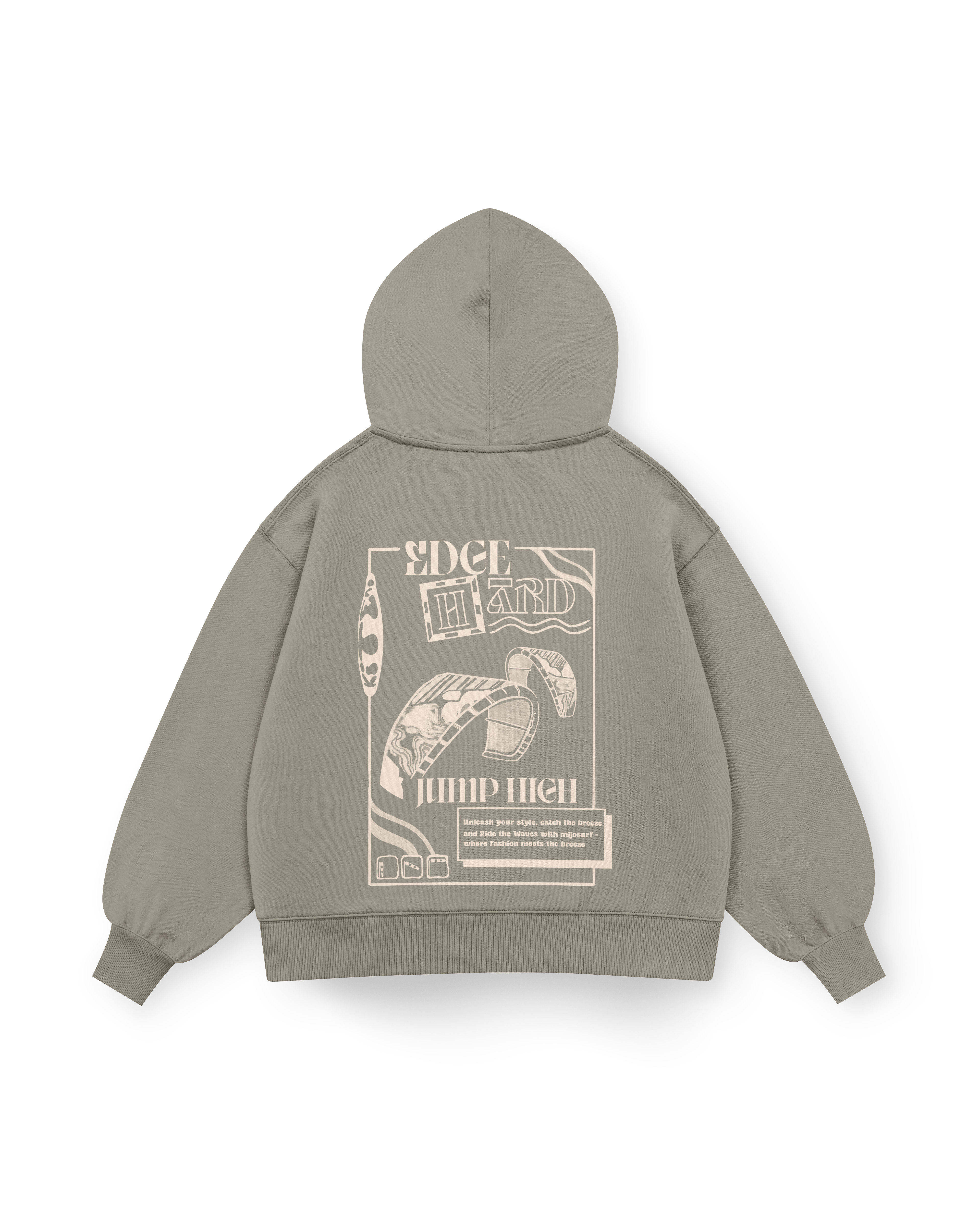 Jump High Hoodie Oversized
