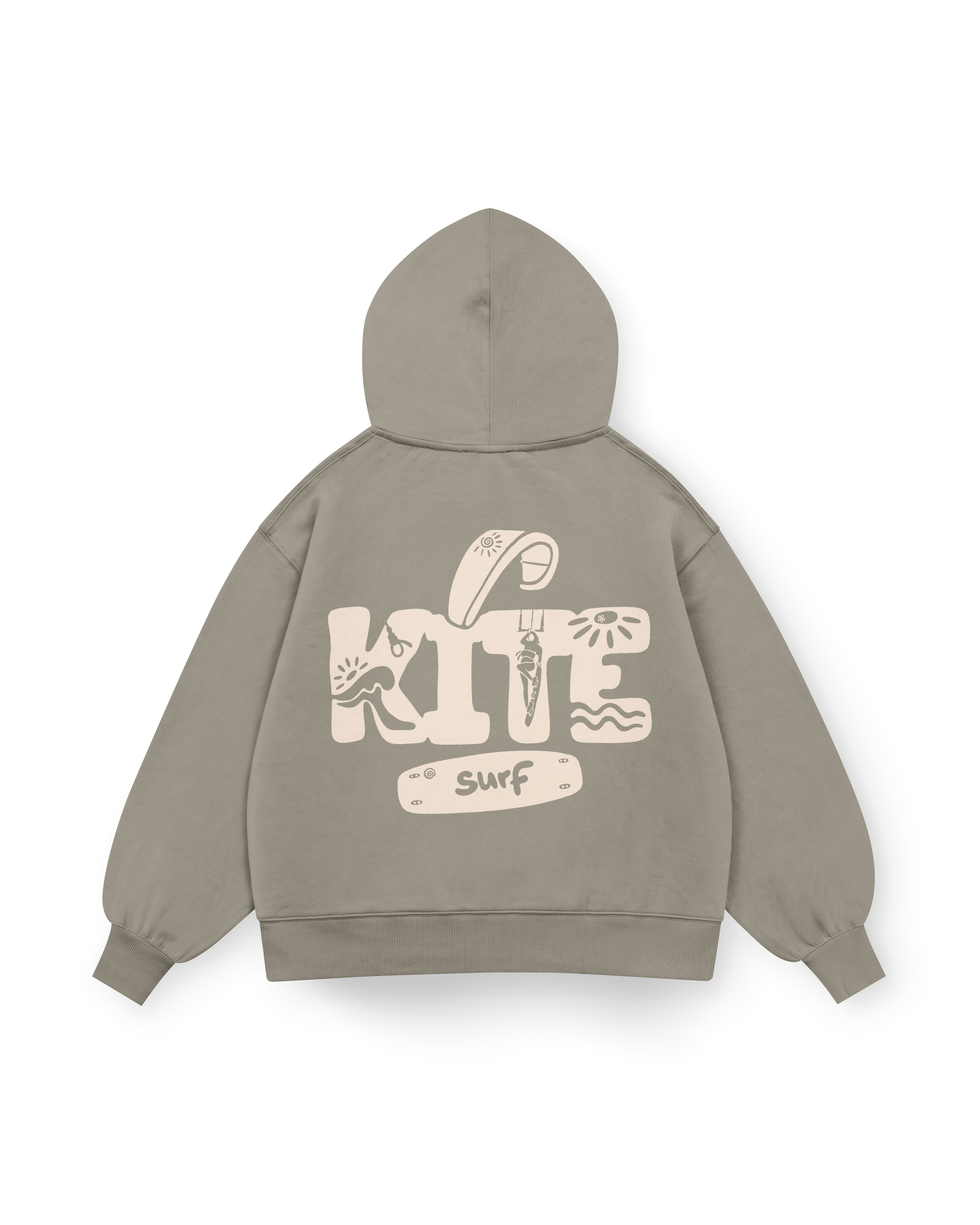 Kite Palm Hoodie Oversized