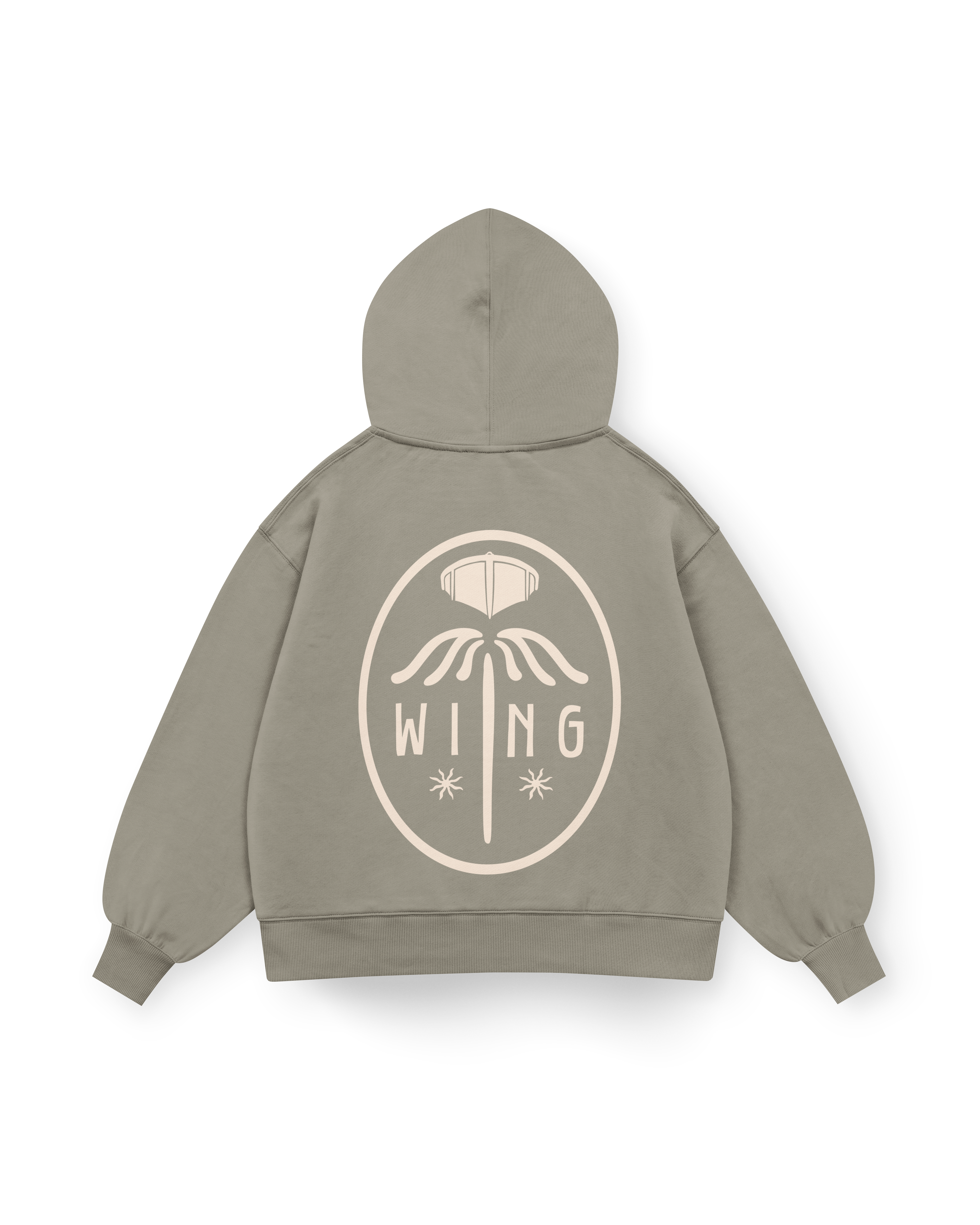 Oval Wing Hoodie Oversized