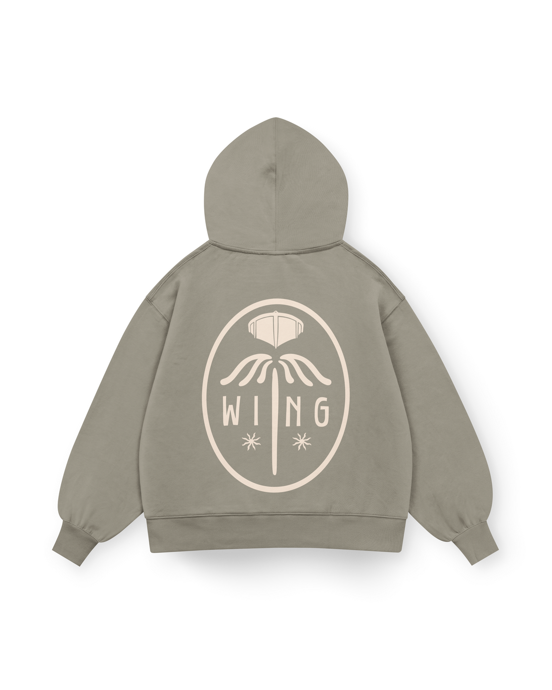 Oval Wing Hoodie Oversized