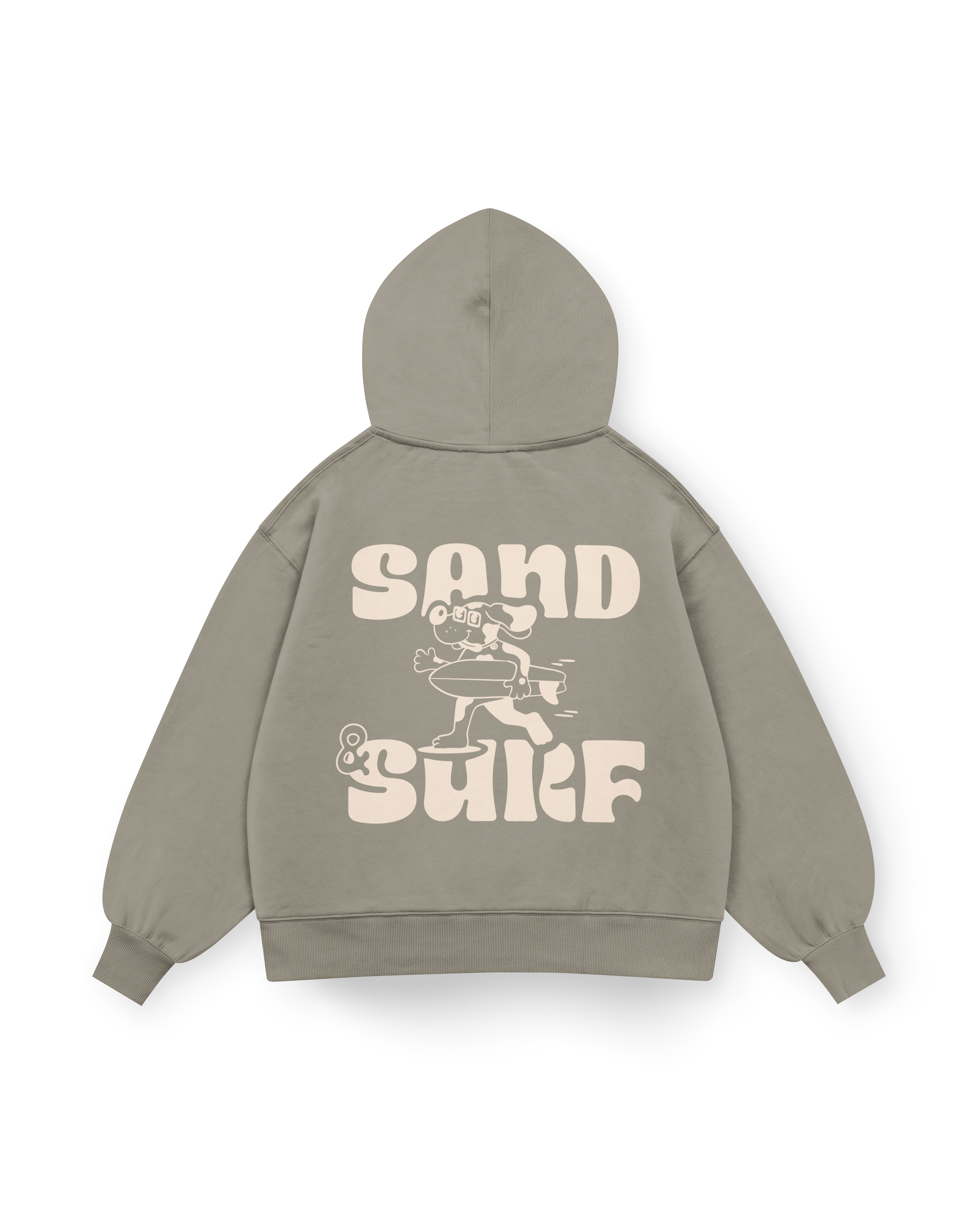 Sand And Surf Hoodie Oversized