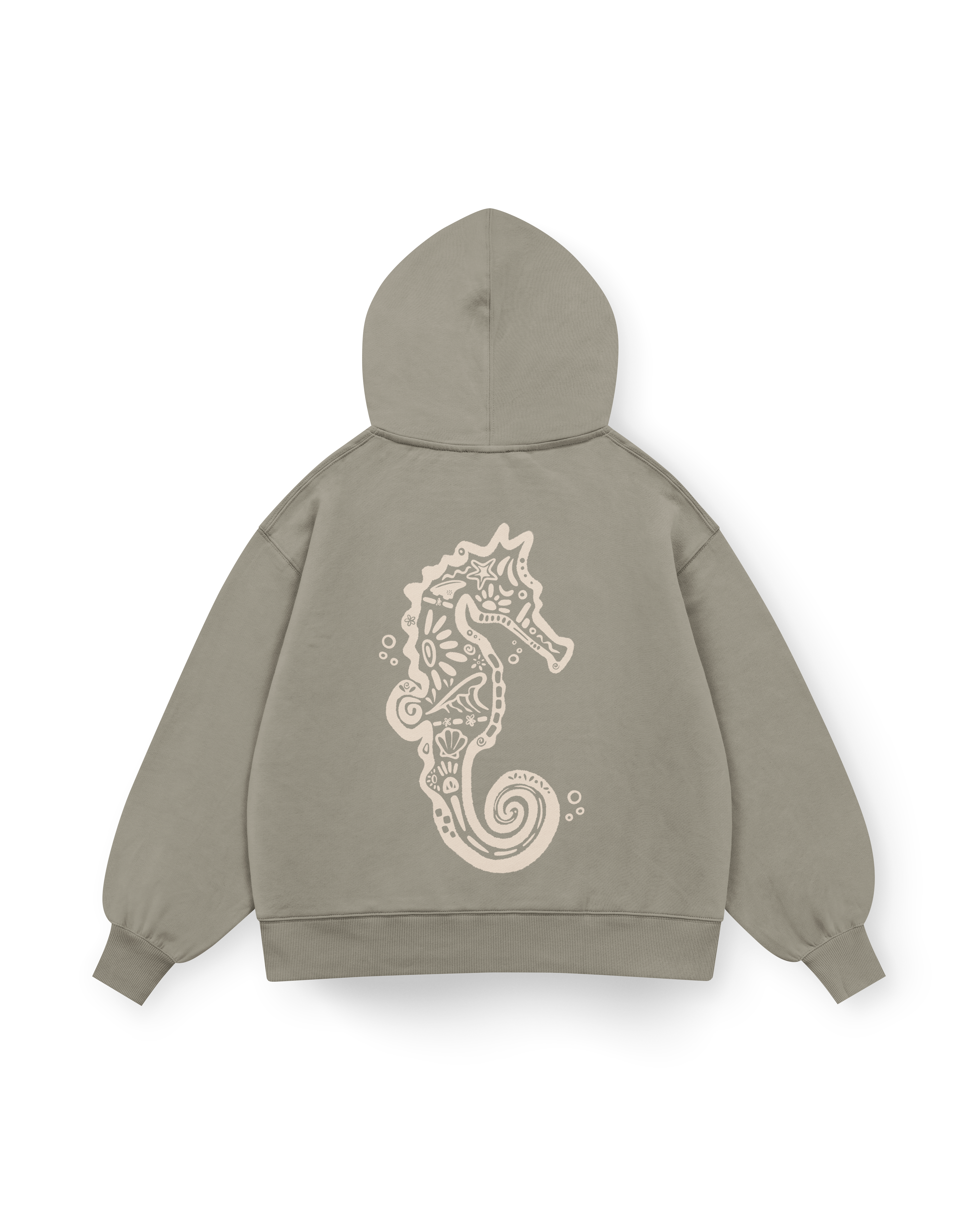 Seahorse Hoodie Oversized