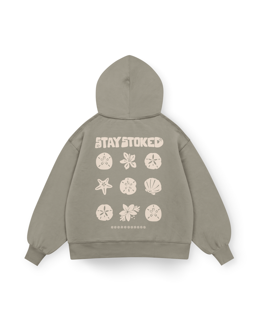 Stay Stoked 2 Hoodie Oversized