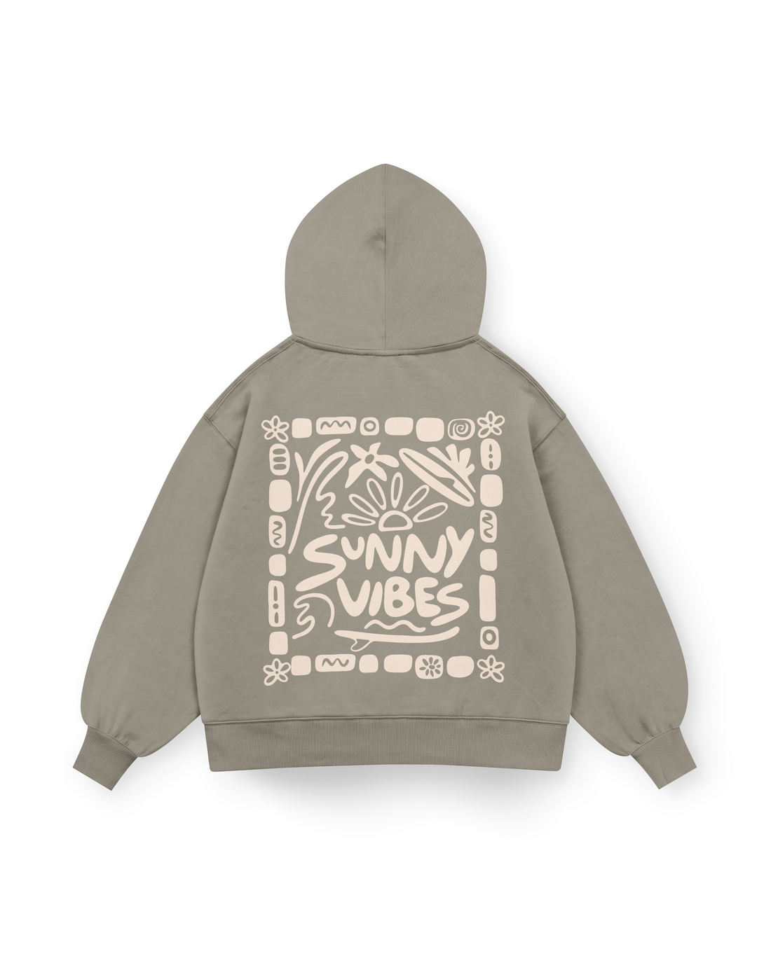 Sunny Vibes Hoodie Oversized