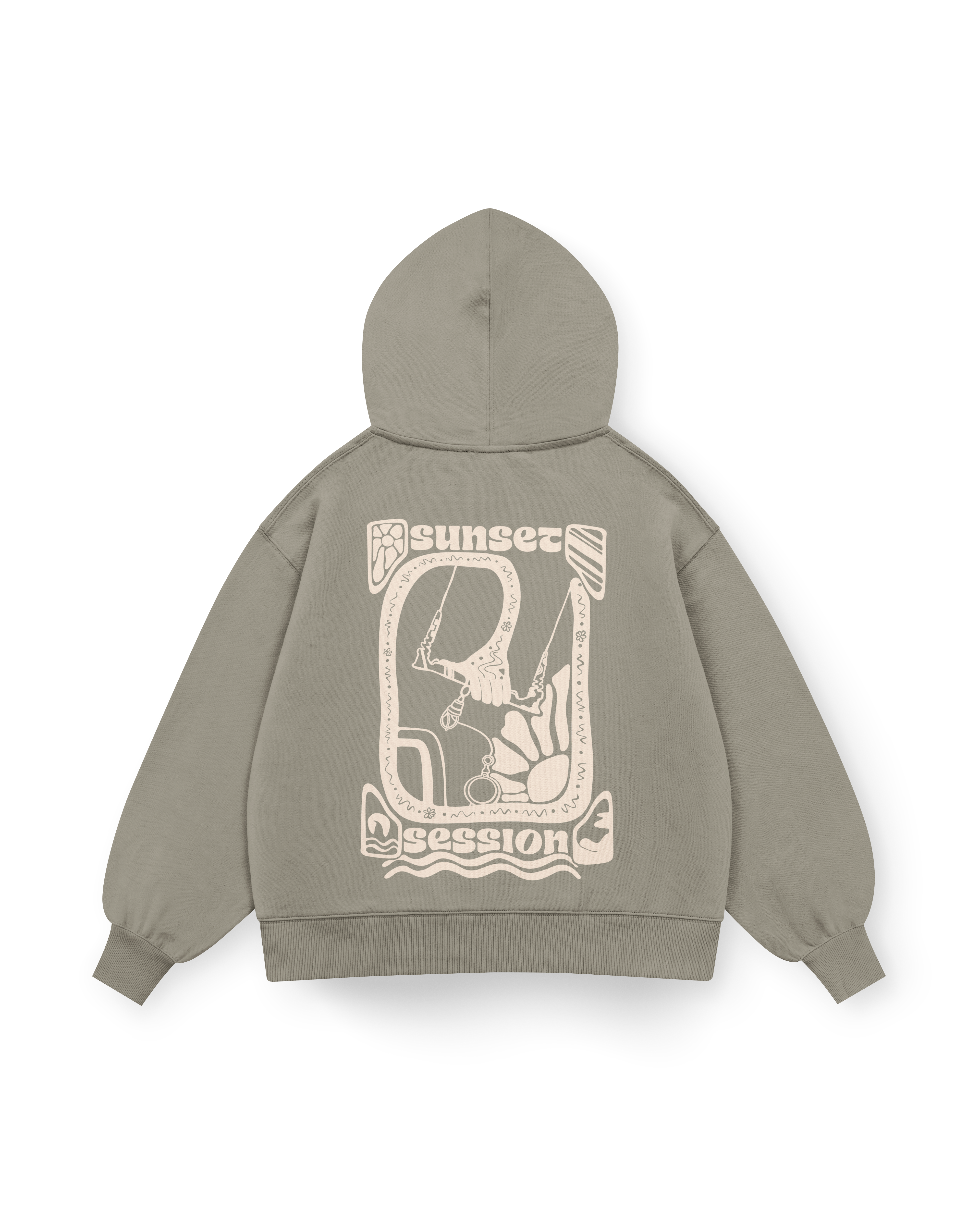 Sunset Session II Hoodie Oversized