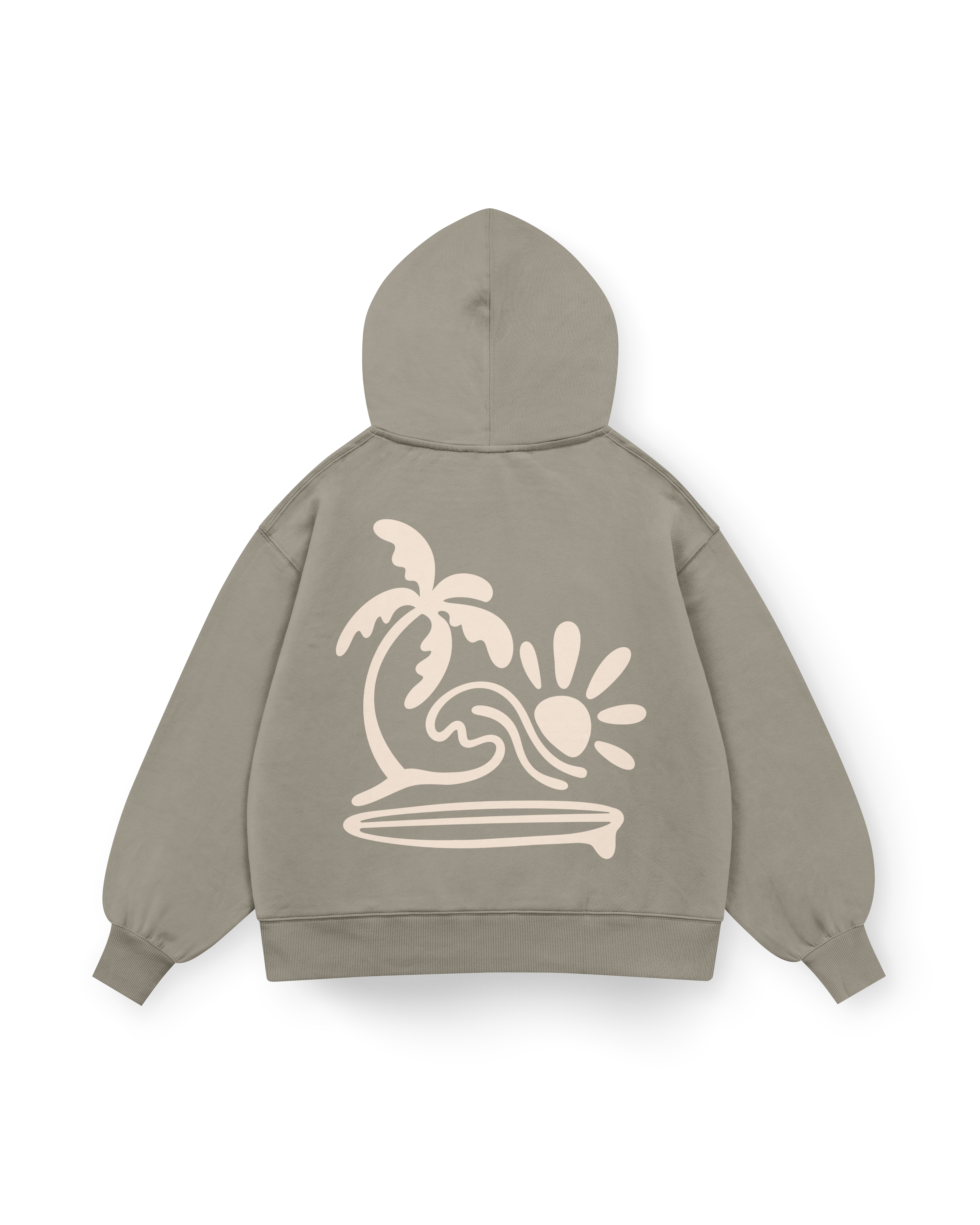 Surf Beach Hoodie Oversized