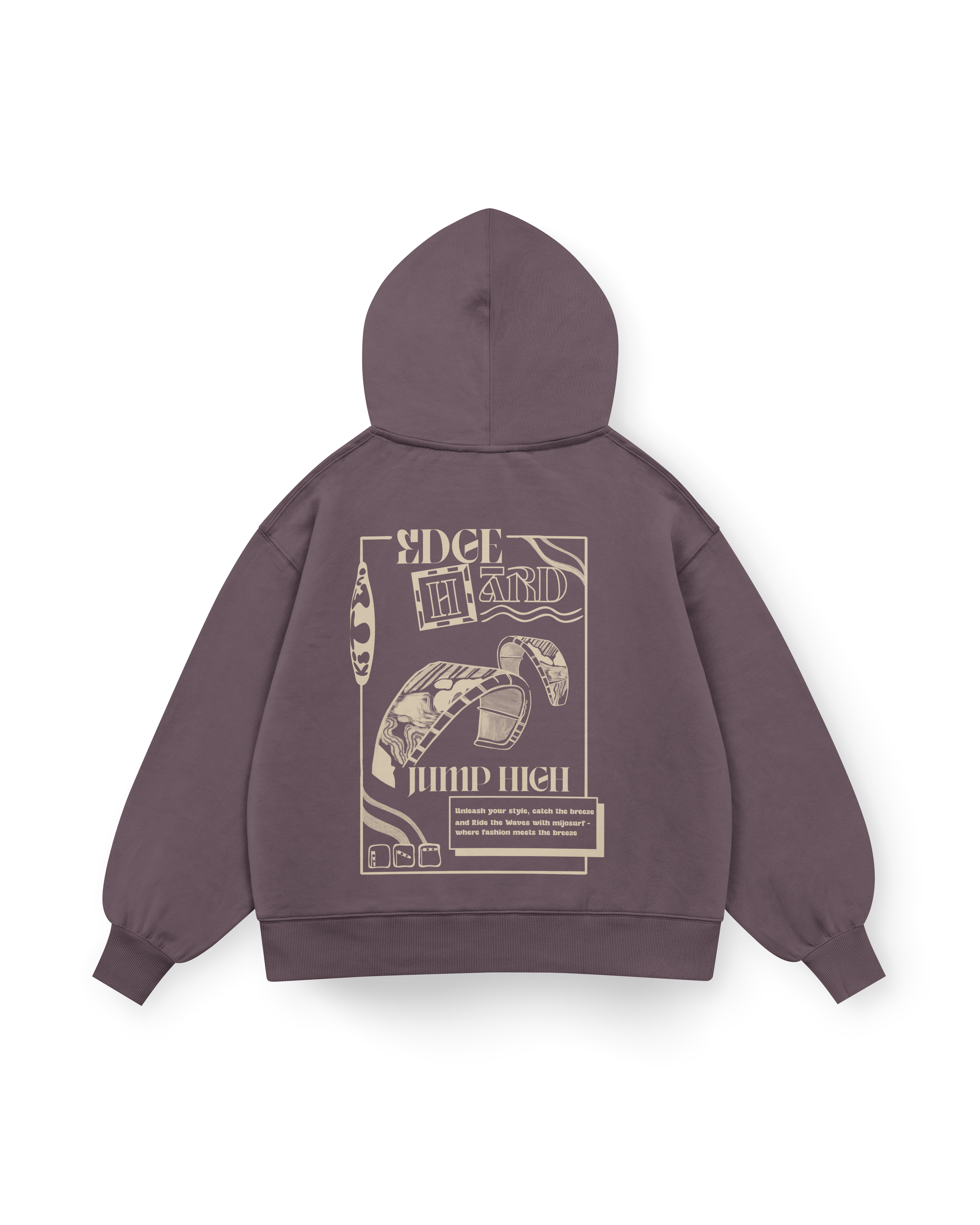 Jump High Hoodie Oversized