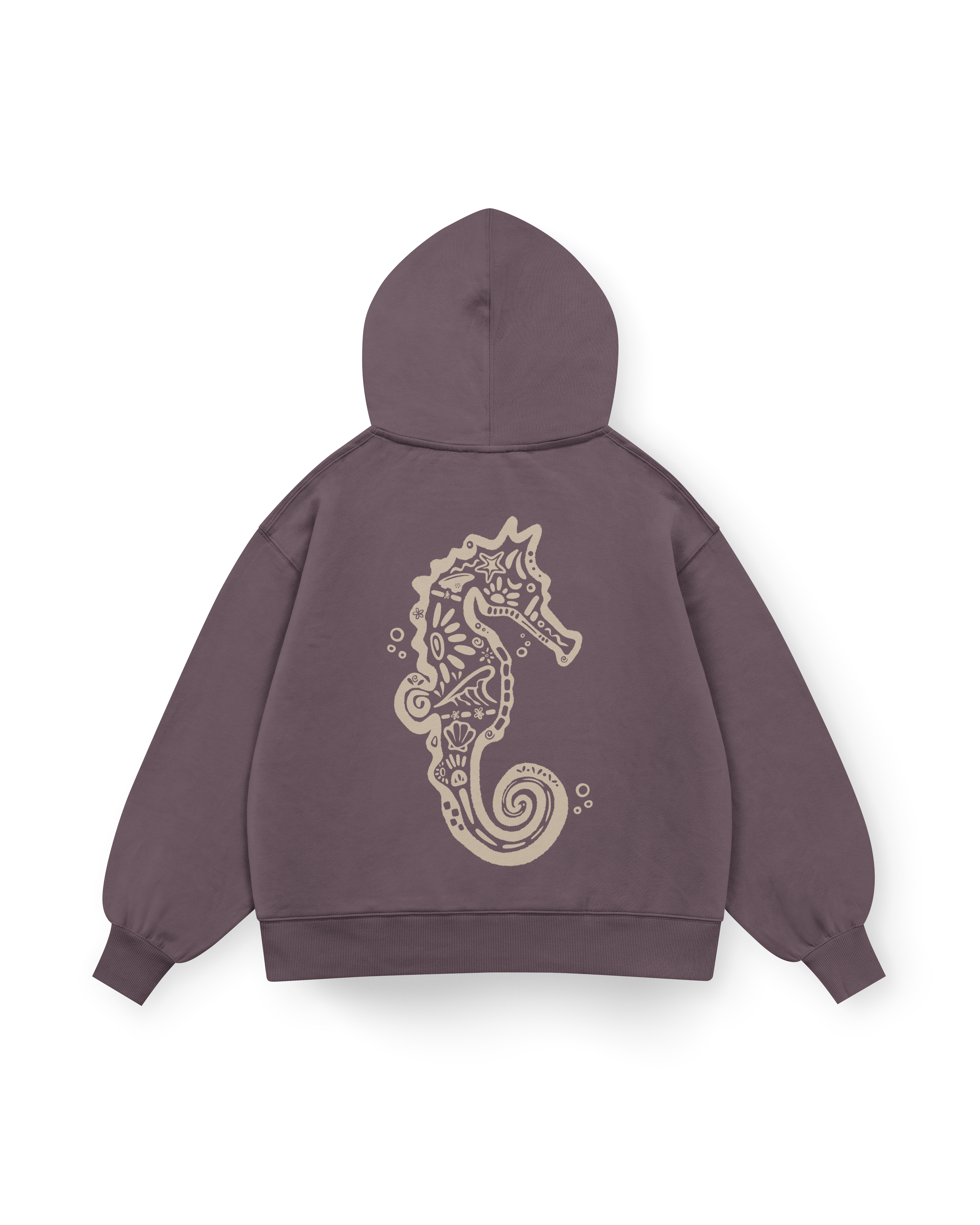 Seahorse Hoodie Oversized