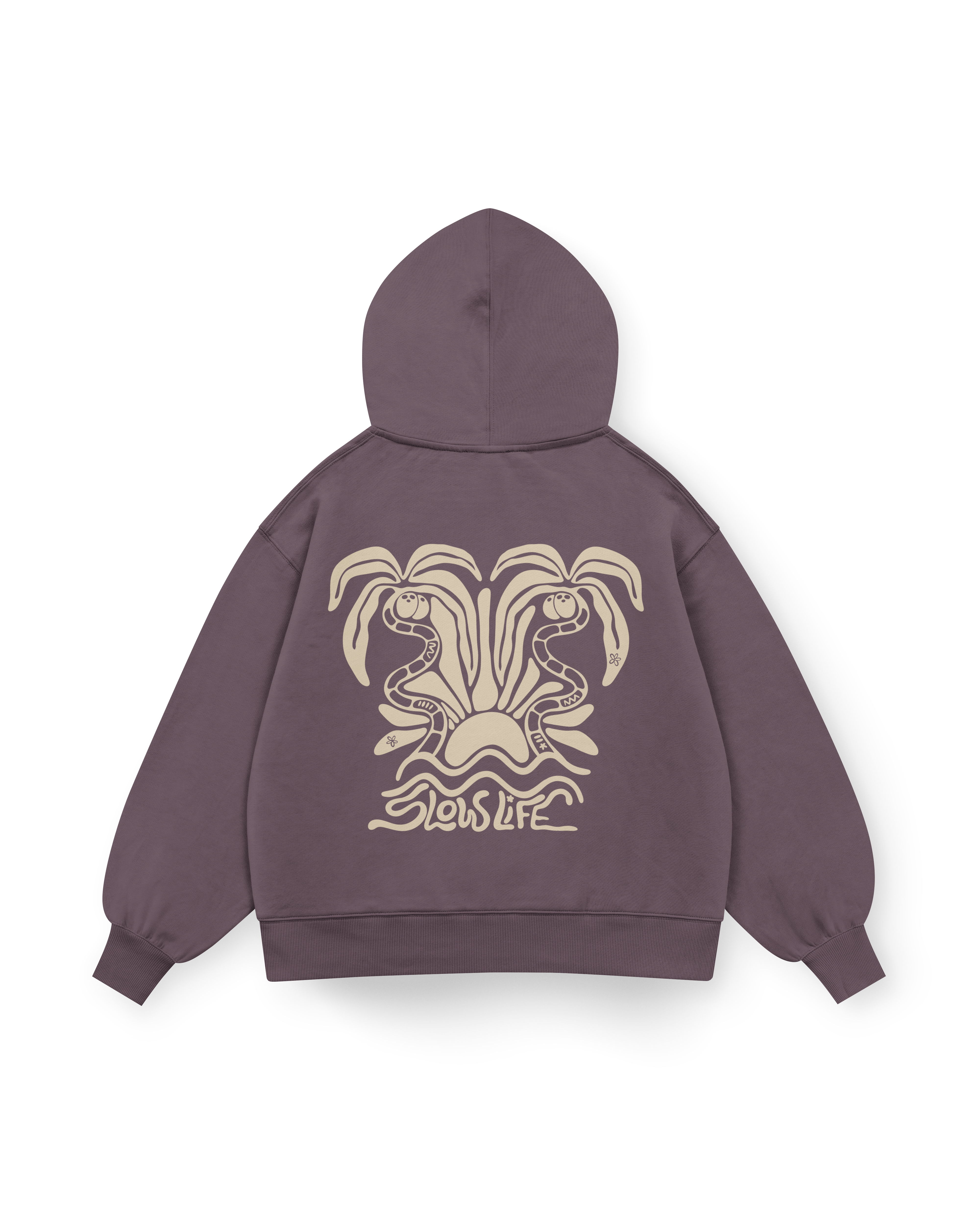Slow Life Hoodie Oversized