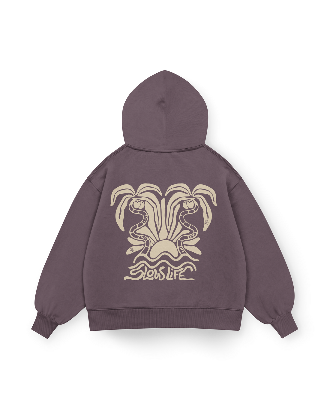 Slow Life Hoodie Oversized