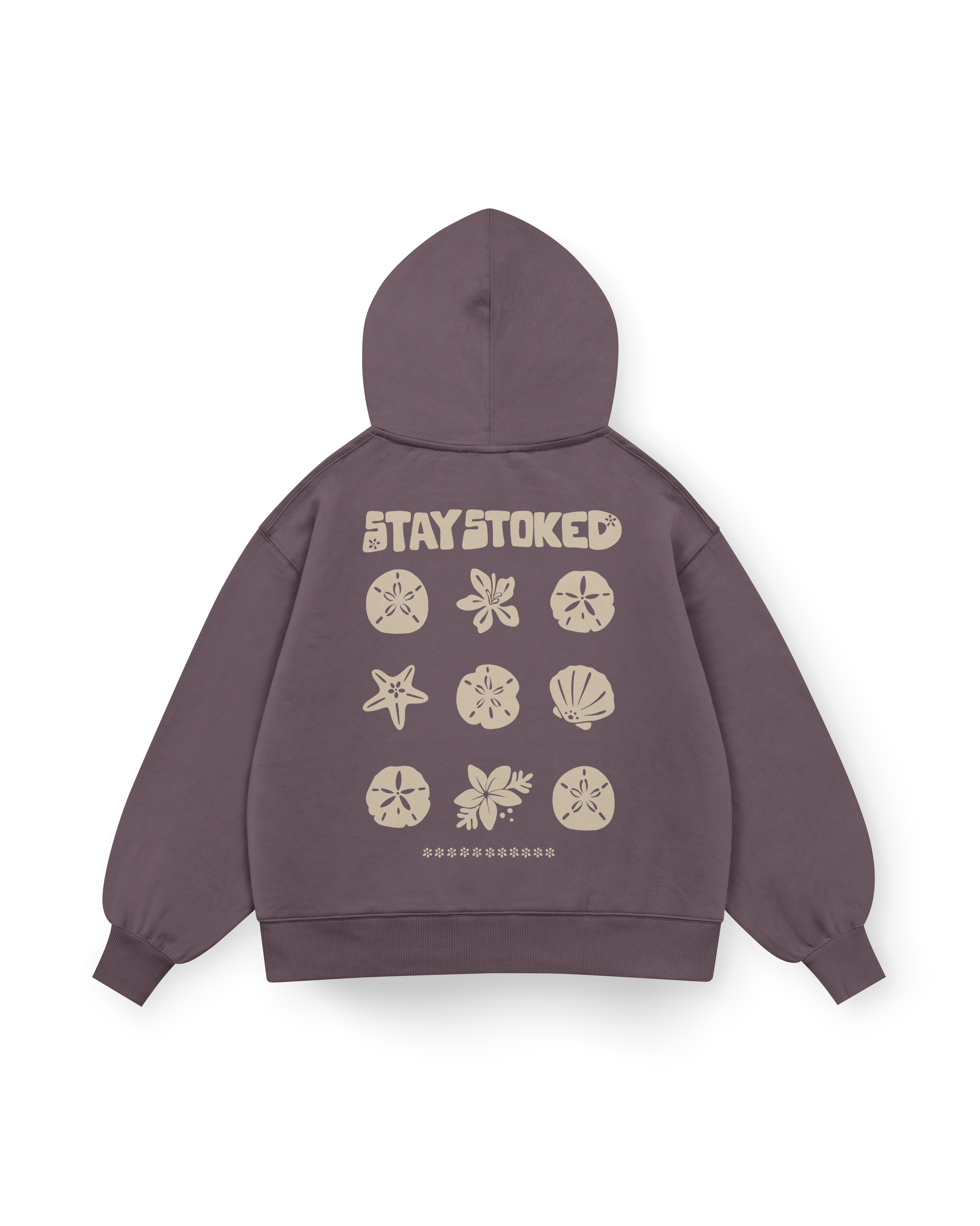 Stay Stoked 2 Hoodie Oversized