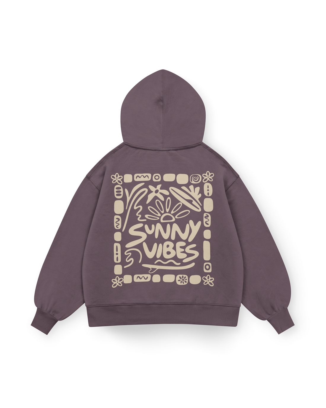 Sunny Vibes Hoodie Oversized