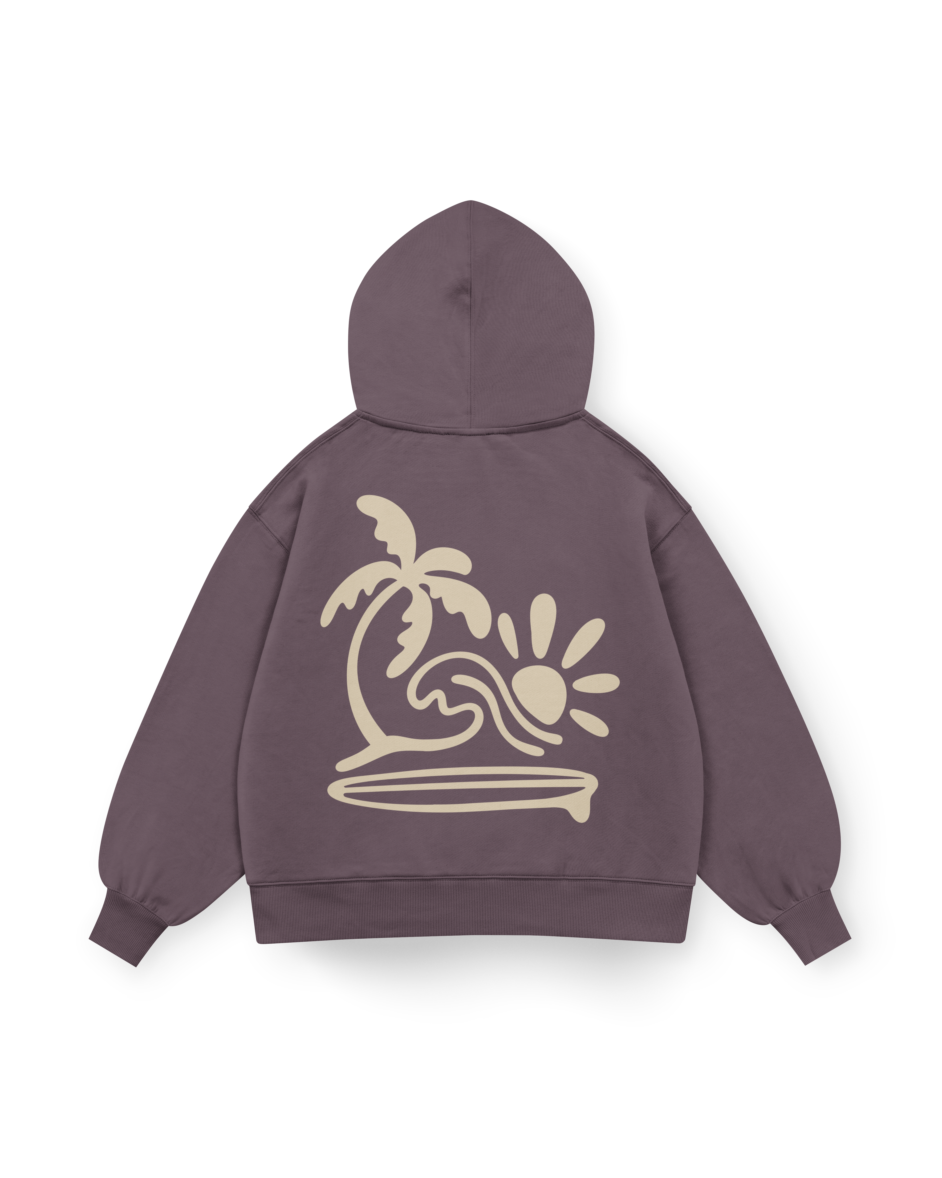 Surf Beach Hoodie Oversized