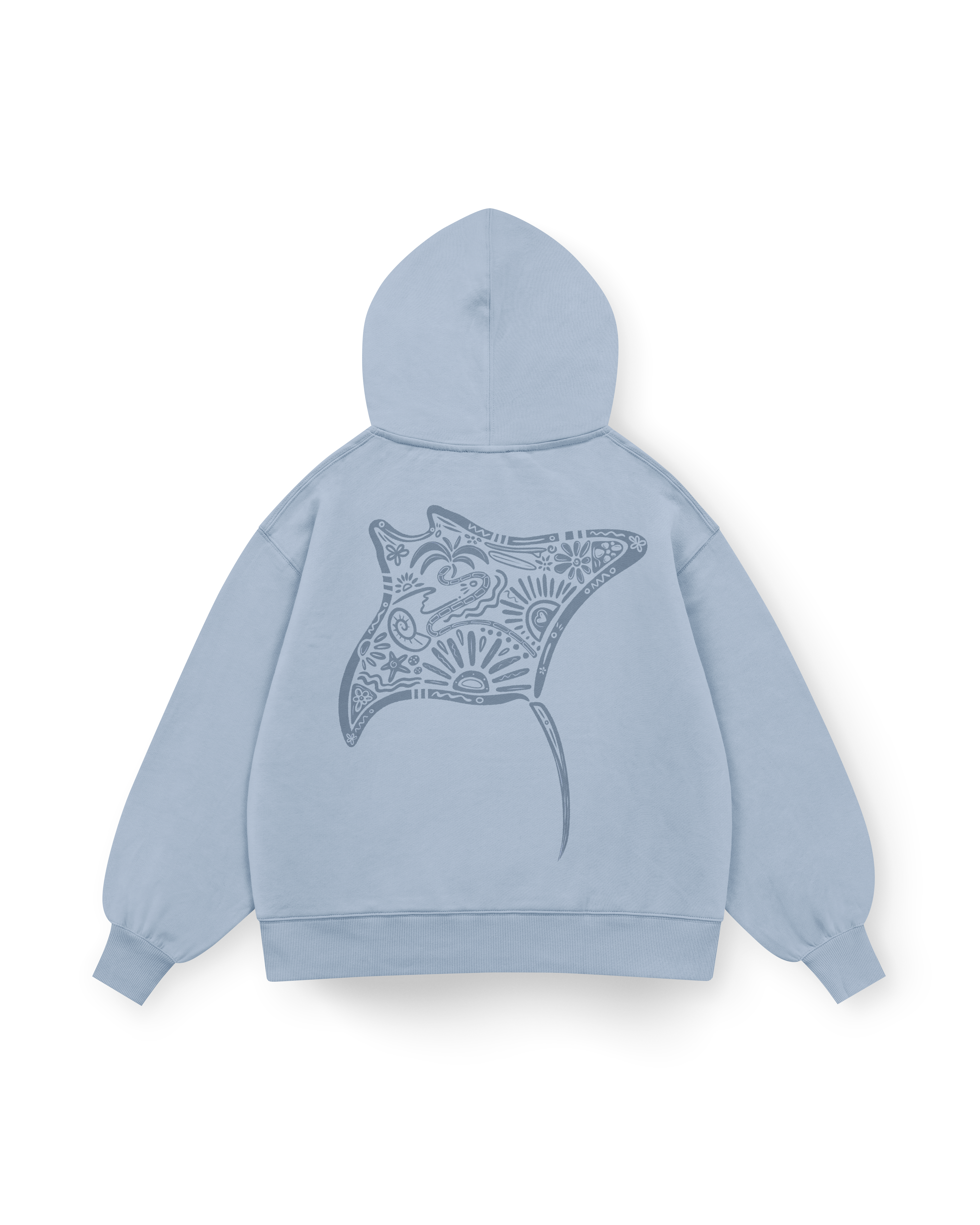 Manta Ray Hoodie Oversized