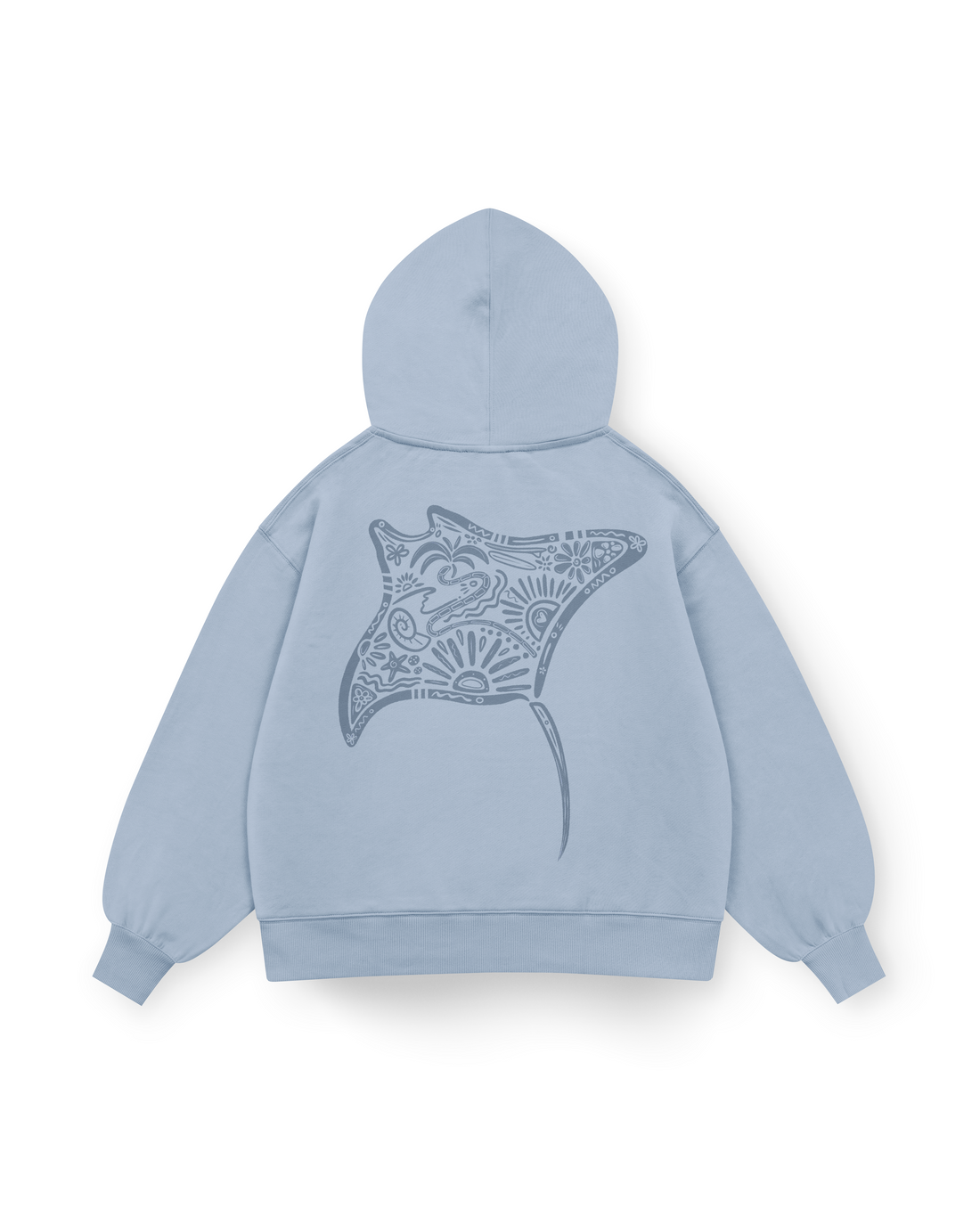 Manta Ray Hoodie Oversized