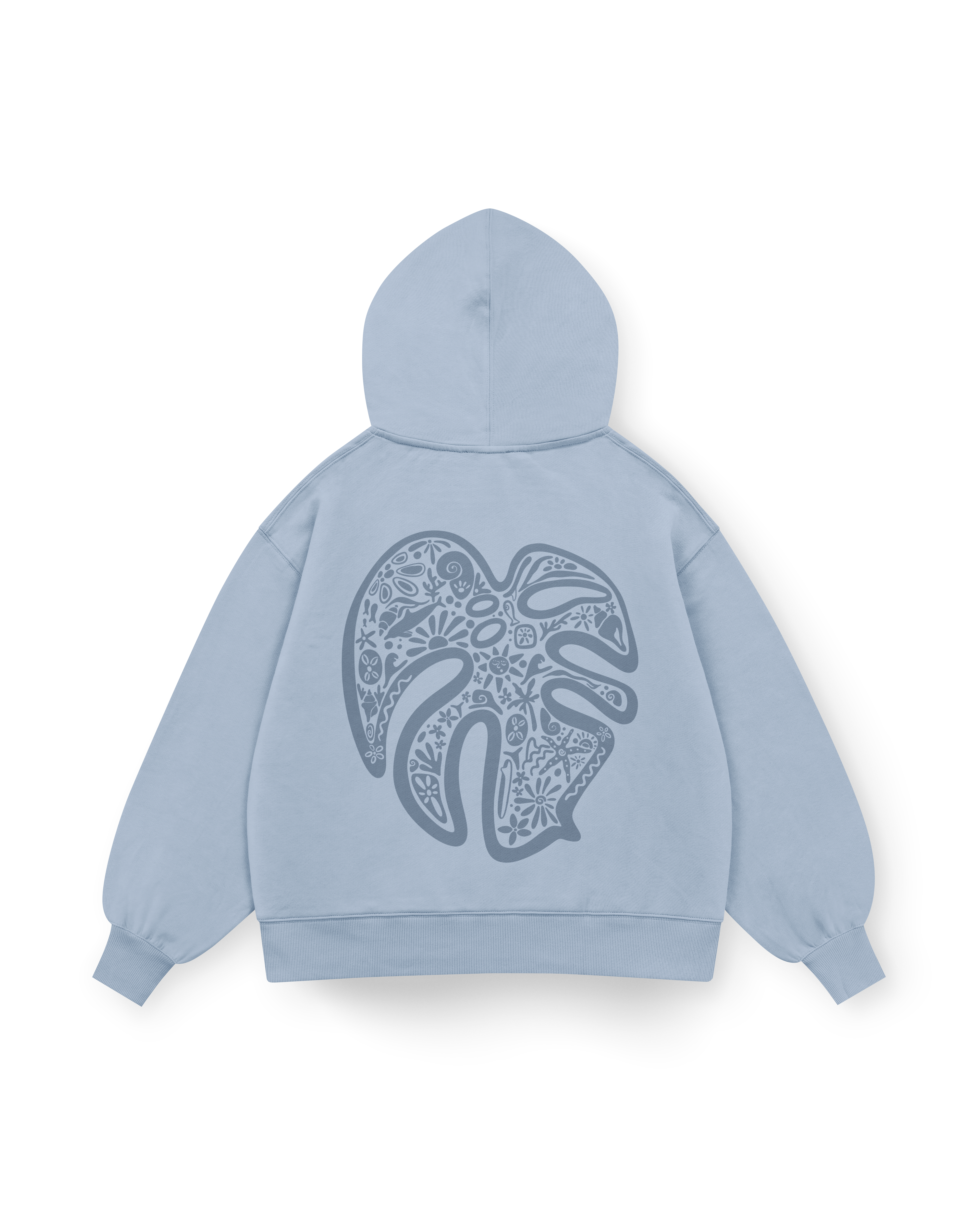 Monstera Hoodie Oversized