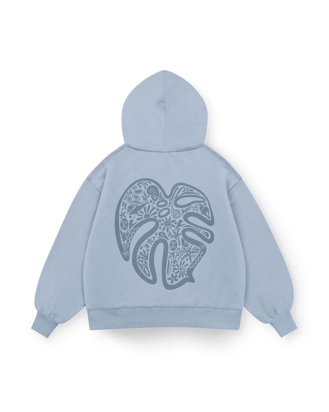 Monstera Hoodie Oversized