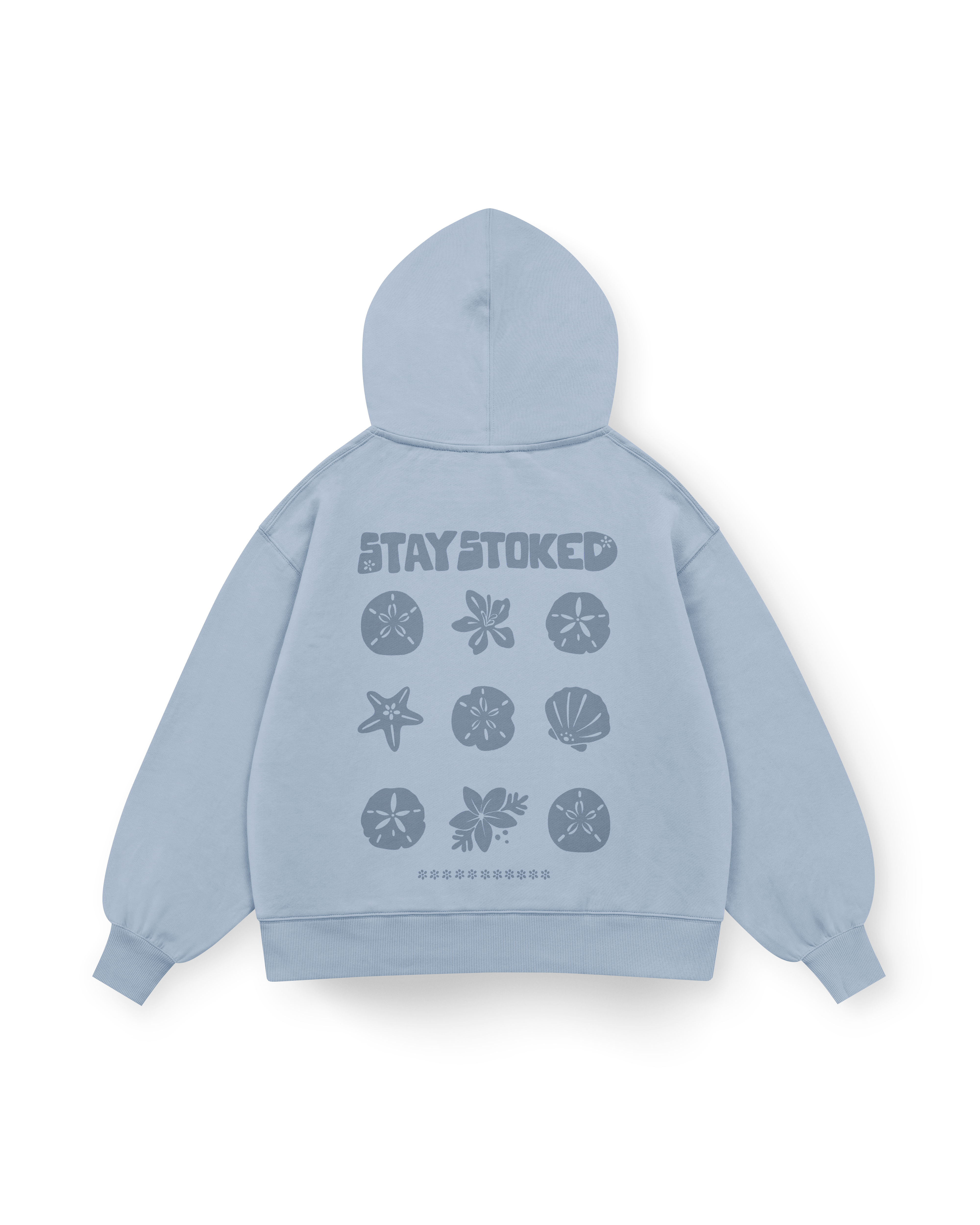 Stay Stoked 2 Hoodie Oversized