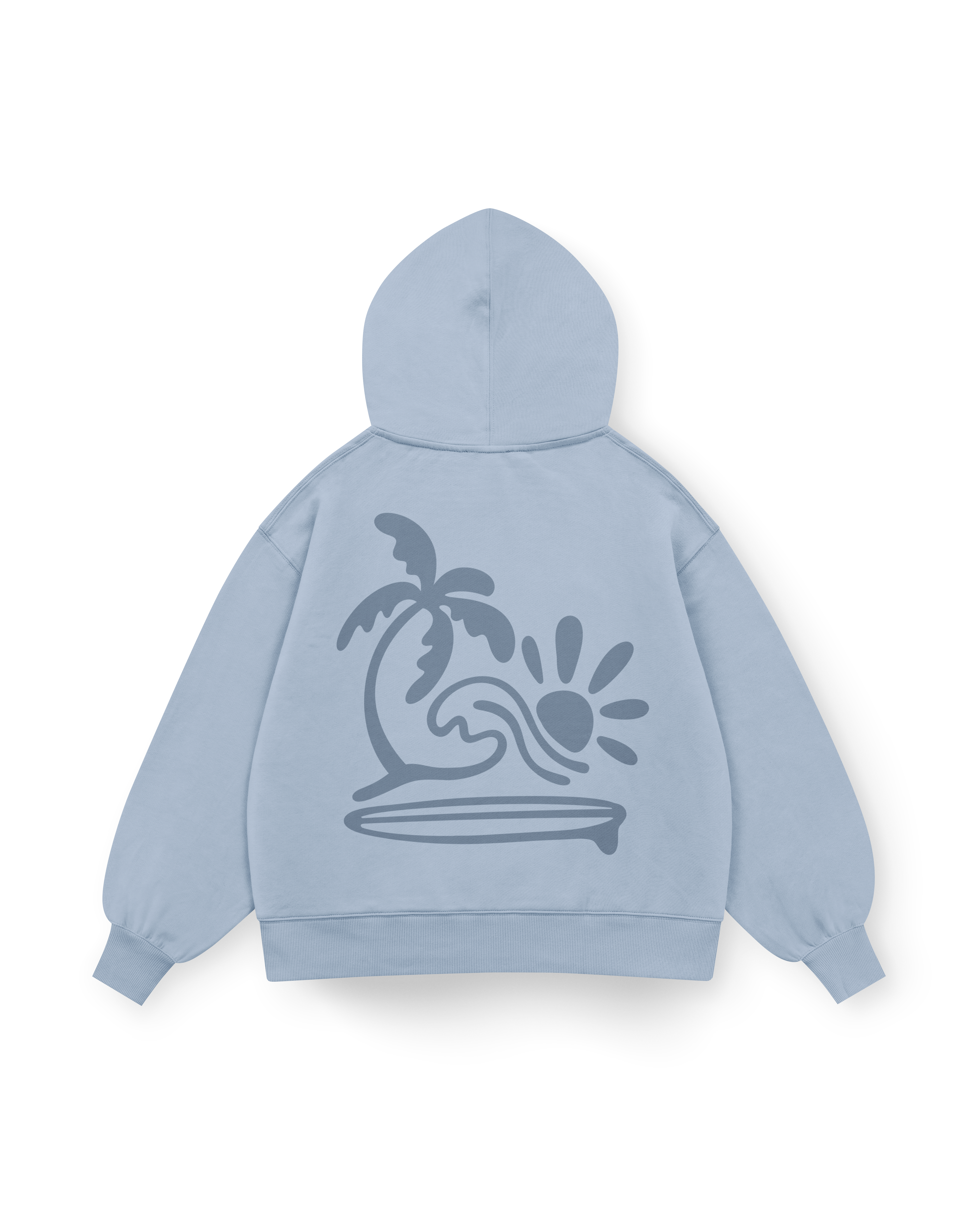 Surf Beach Hoodie Oversized