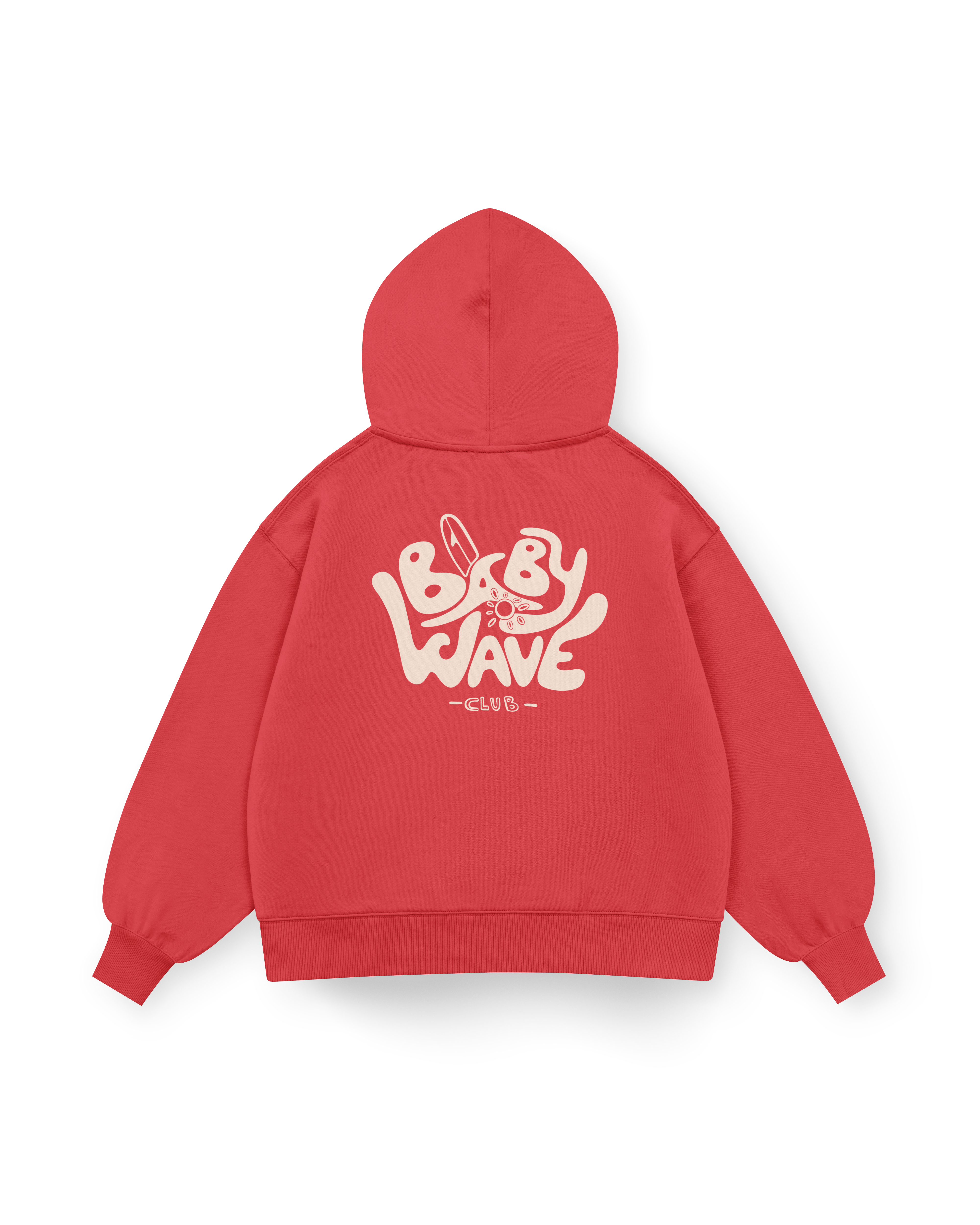 Baby Wave Club Hoodie Oversized