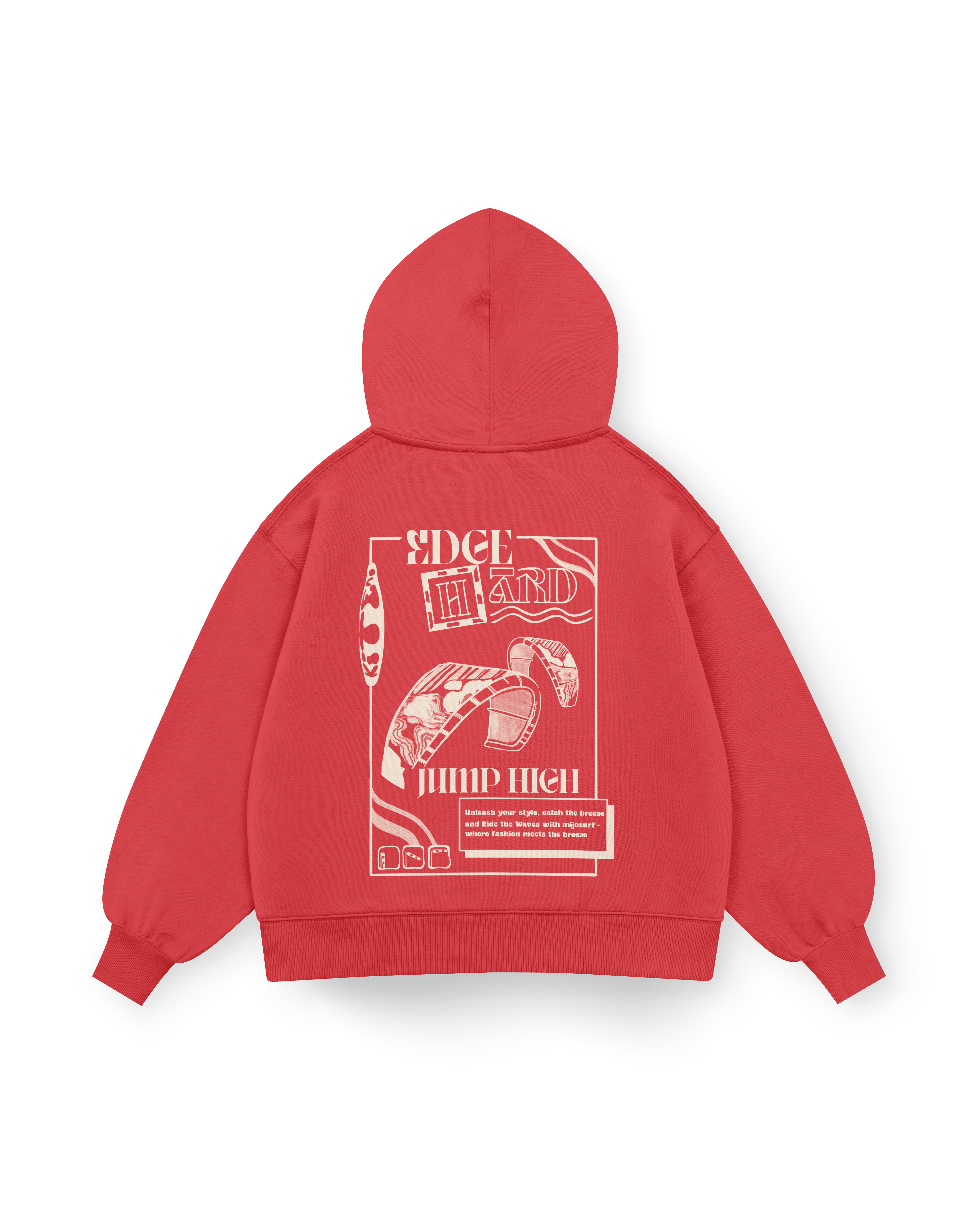 Jump High Hoodie Oversized