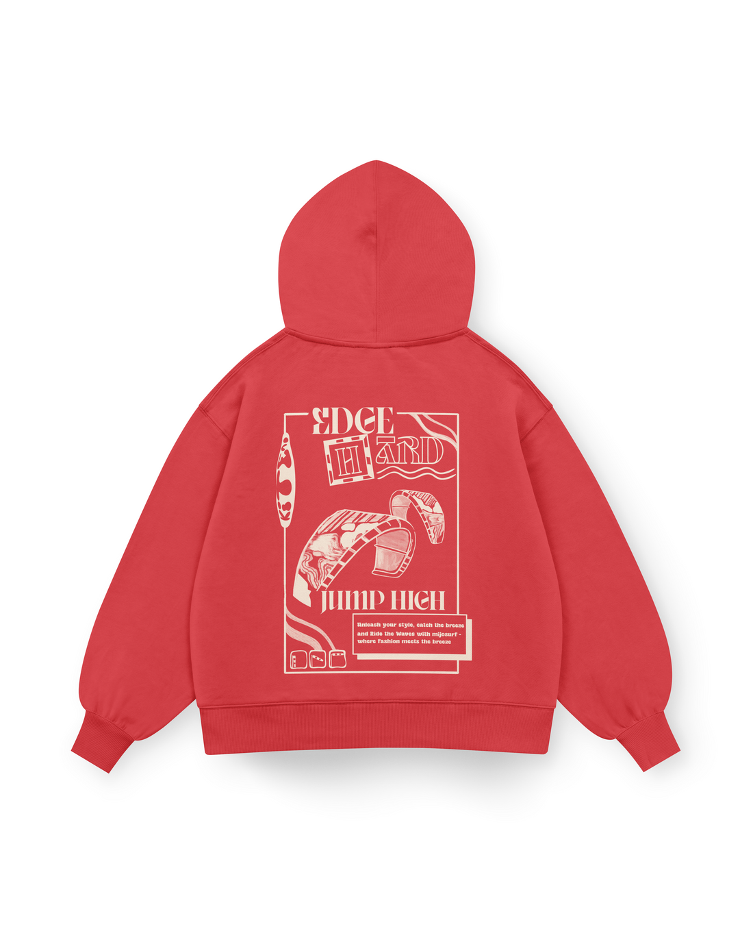 Jump High Hoodie Oversized