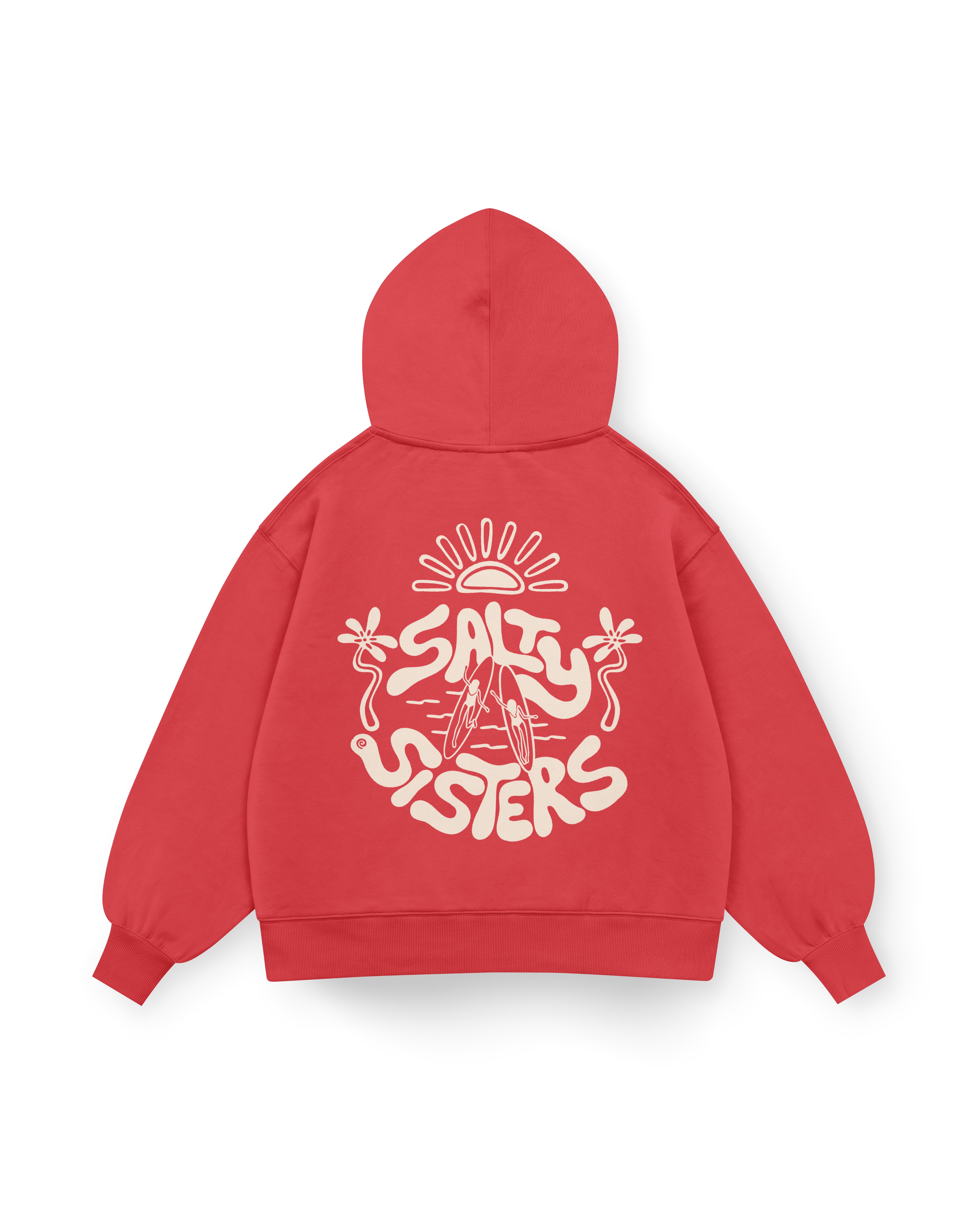 Salty Sister Hoodie Oversized