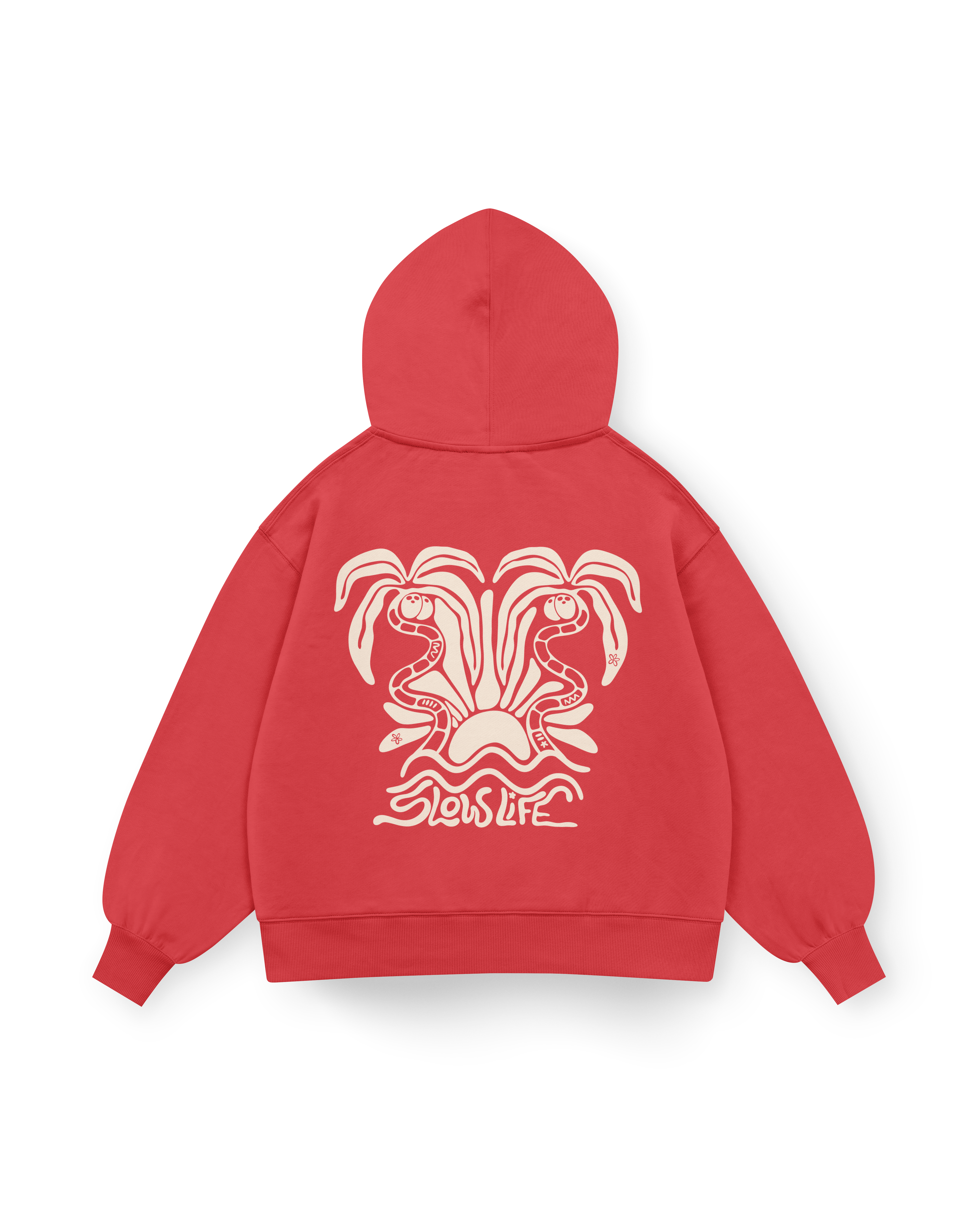 Slow Life Hoodie Oversized