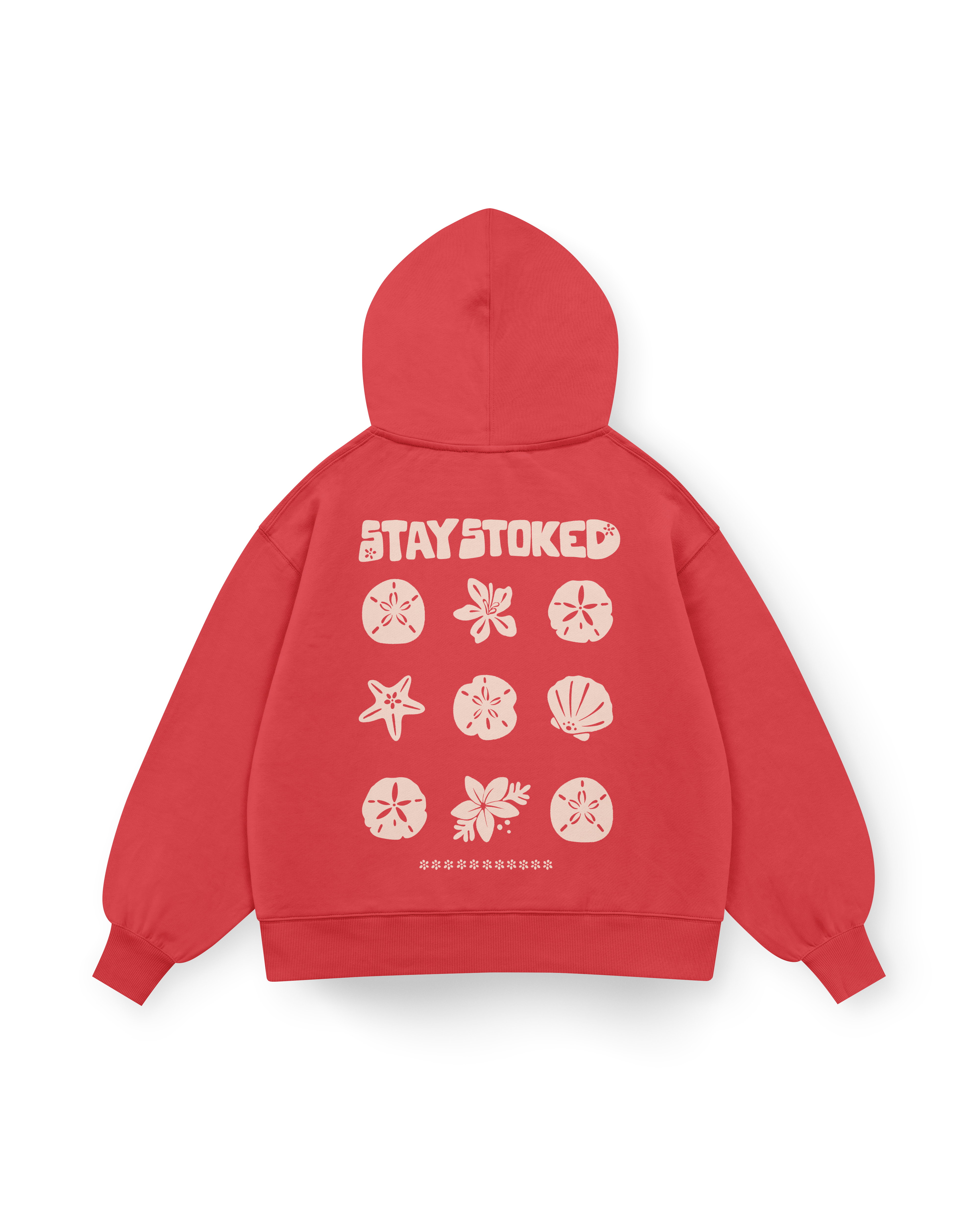 Stay Stoked 2 Hoodie Oversized