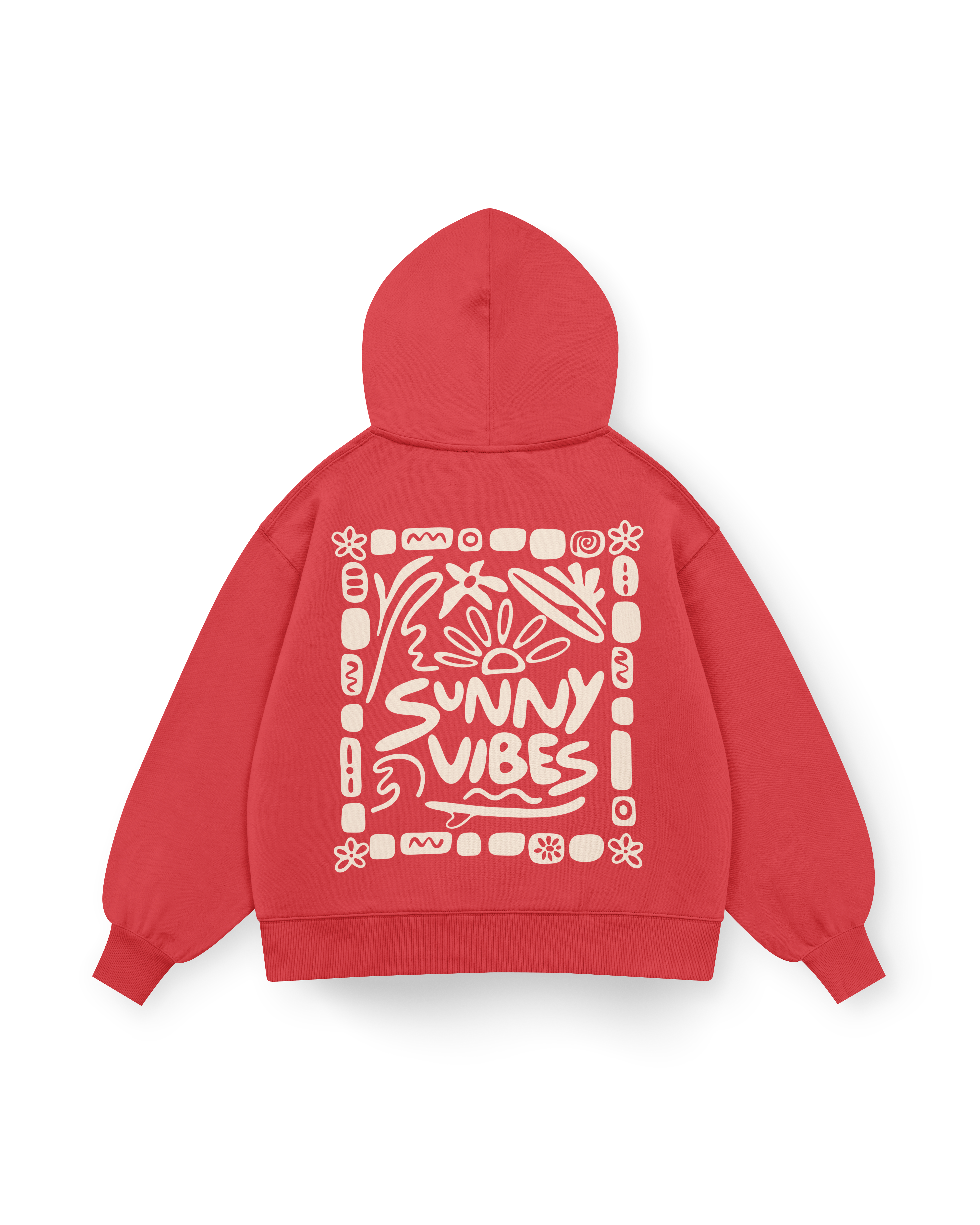 Sunny Vibes Hoodie Oversized